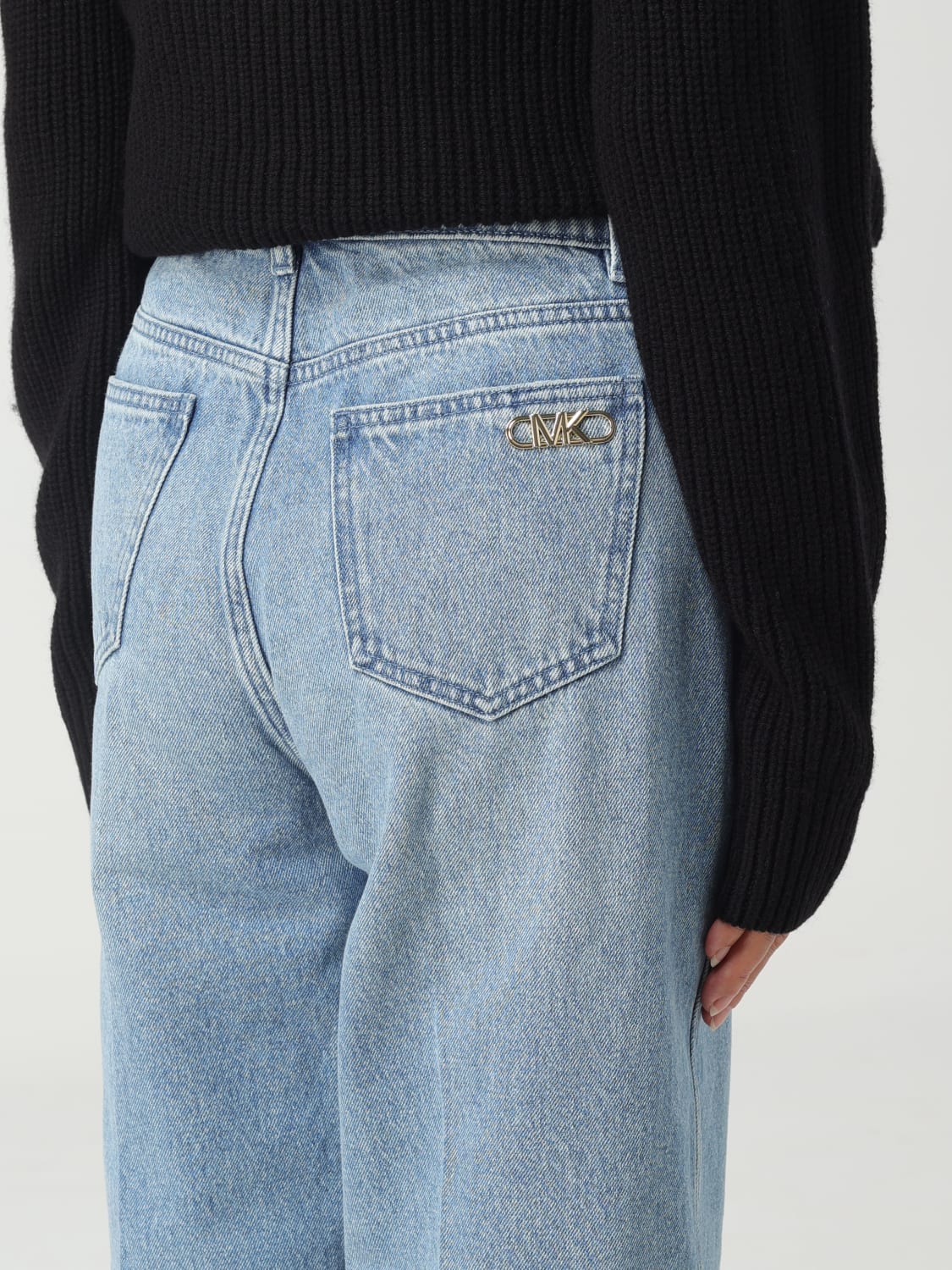 Michael Michael Kors Outlet Jeans femme Bleu Jeans Michael Michael Kors MF3904MFAU en ligne sur GIGLIO.COM