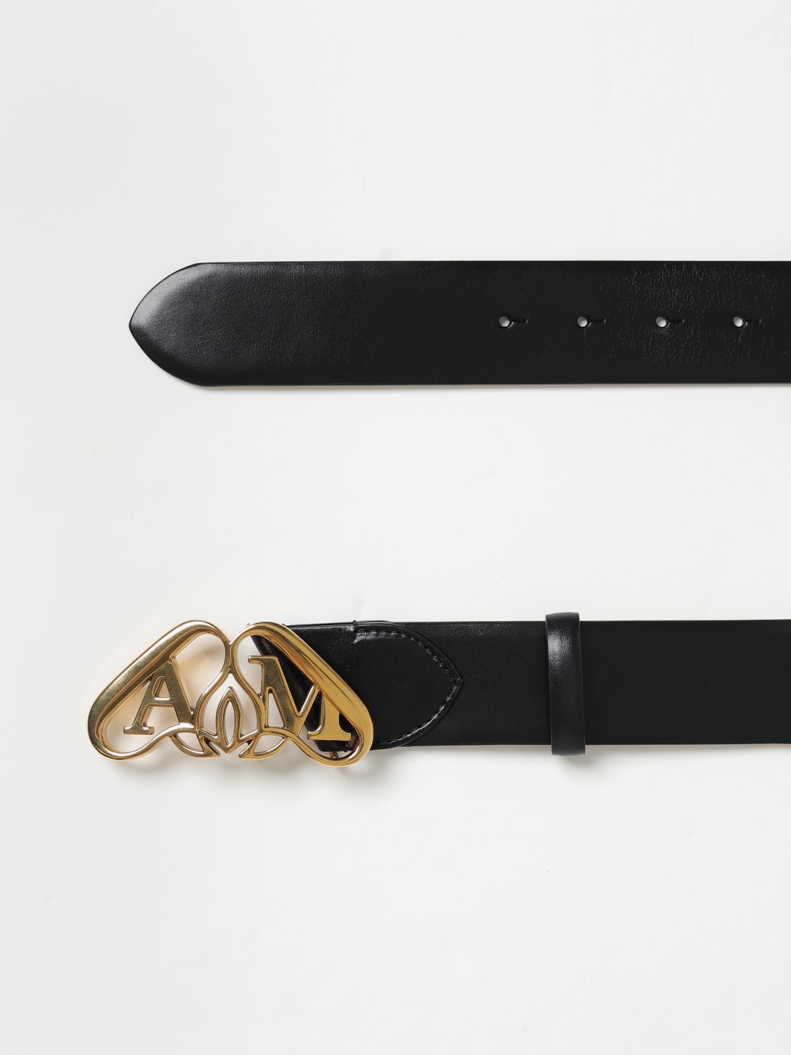 ベルト ALEXANDER MCQUEEN Woman Belt Black 7679211BR0T 1000 MCQUEEN: Belt woman - Black | McQueen belt 7679211BR0T