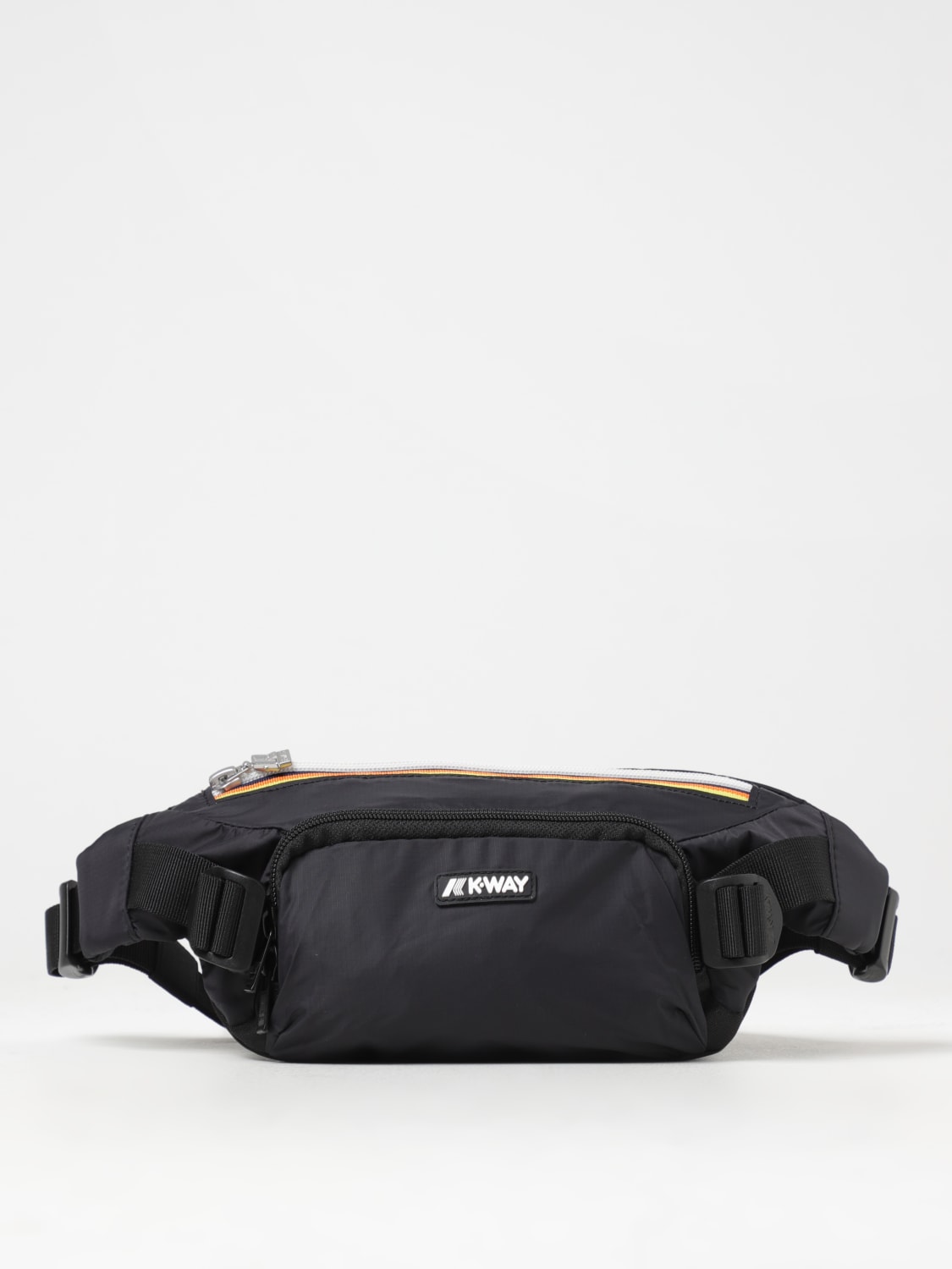K-WAY BELT BAG: Bags men K-way, Black - Img 1