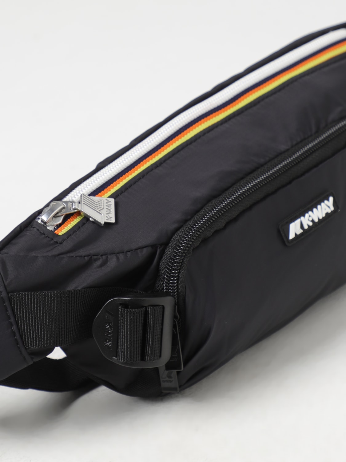 K-WAY BELT BAG: Bags men K-way, Black - Img 3