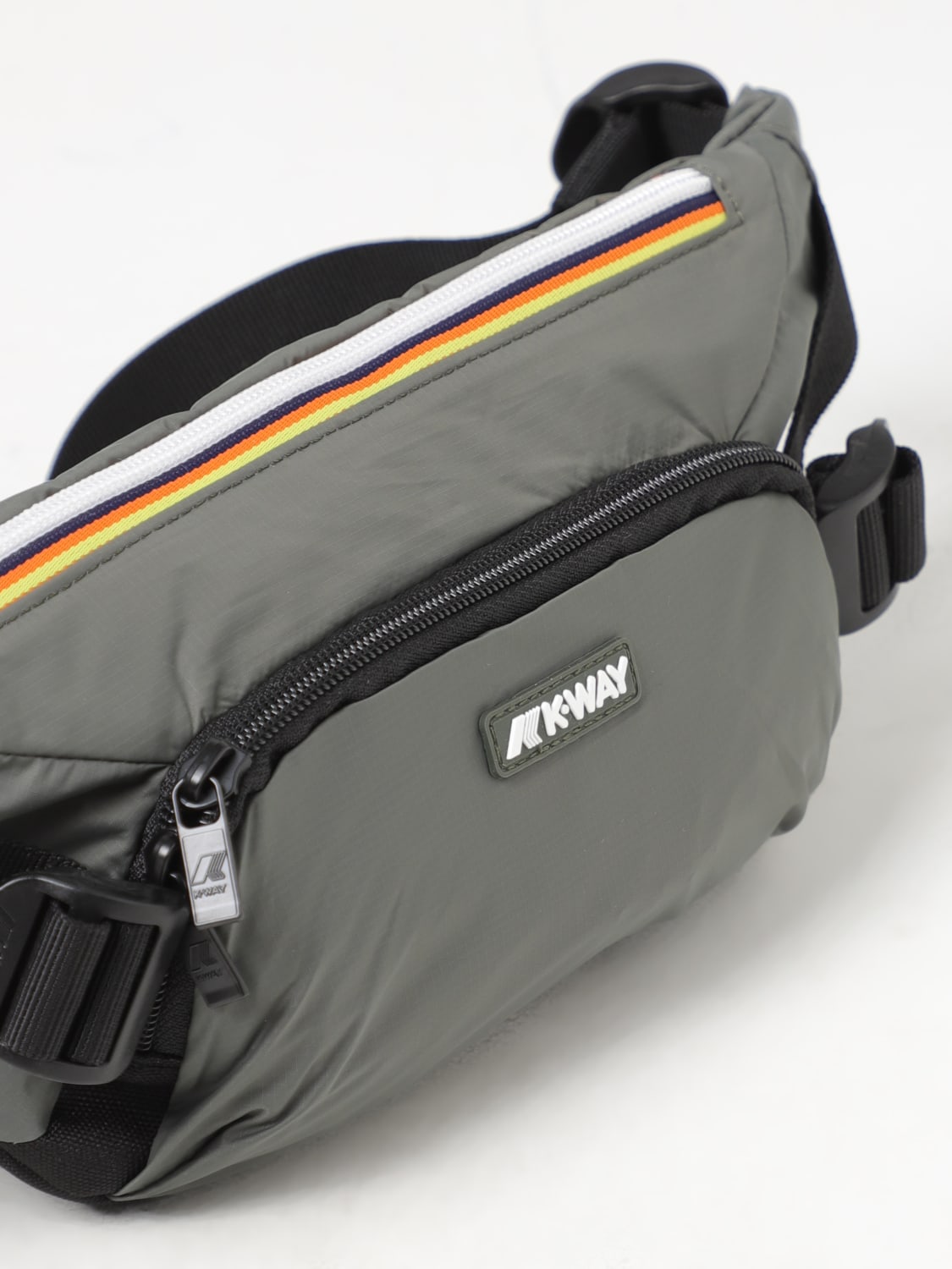 K-WAY GÜRTELTASCHE: Tasche herren K-way, Grün - Img 3