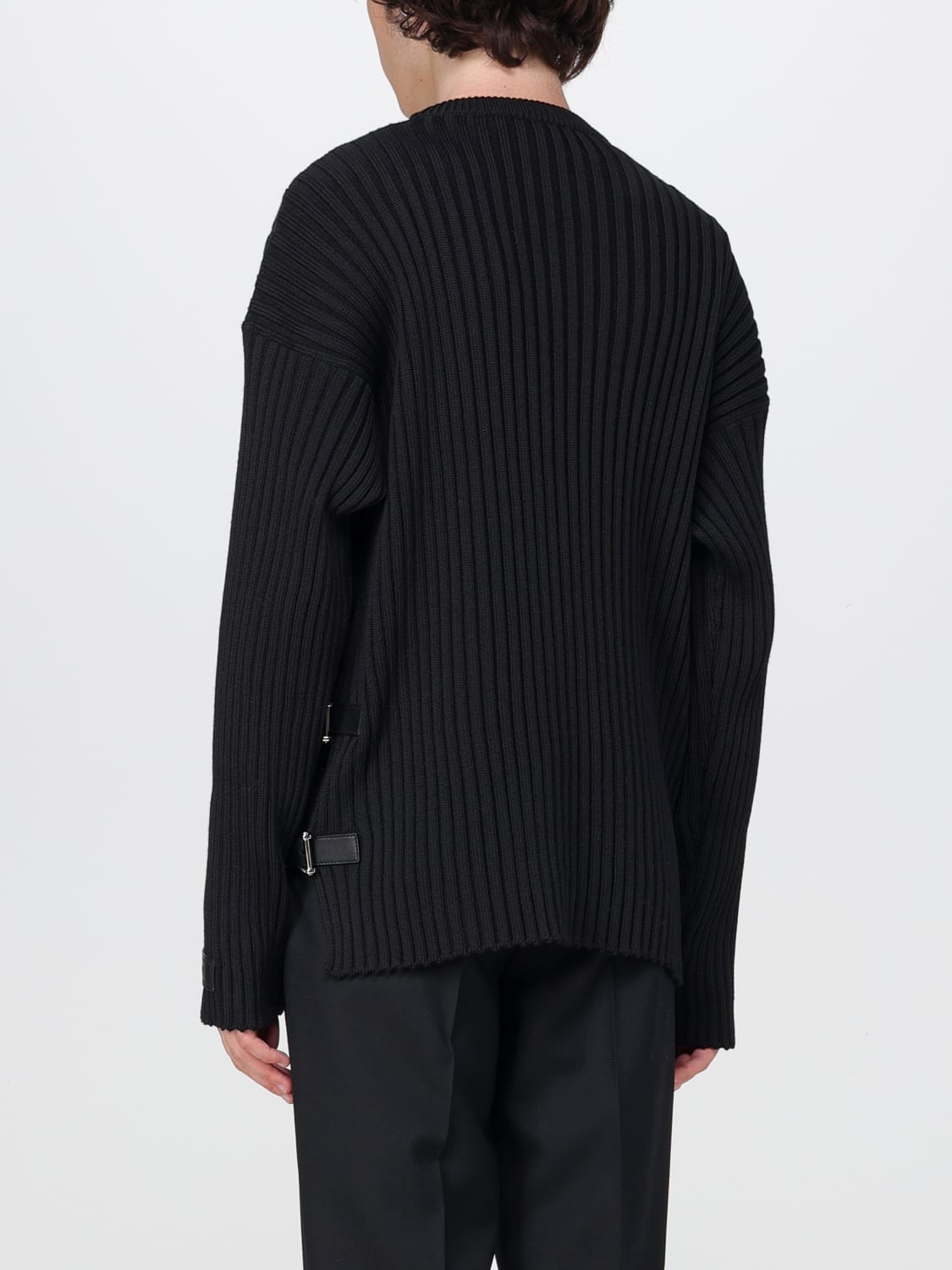 VERSACE SWEATER: Versace sweater in wool, Black - Img 3