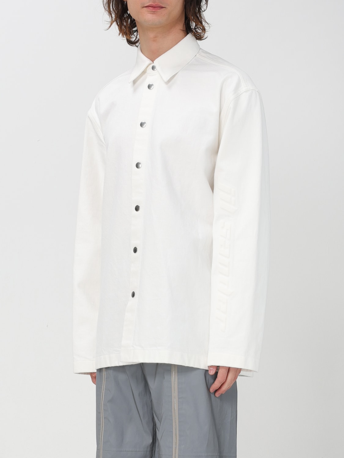 JIL SANDER CAMISA: Camisa hombre Jil Sander, Blanco - Img 4