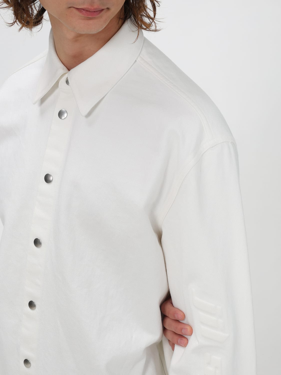 JIL SANDER CAMISA: Camisa hombre Jil Sander, Blanco - Img 5