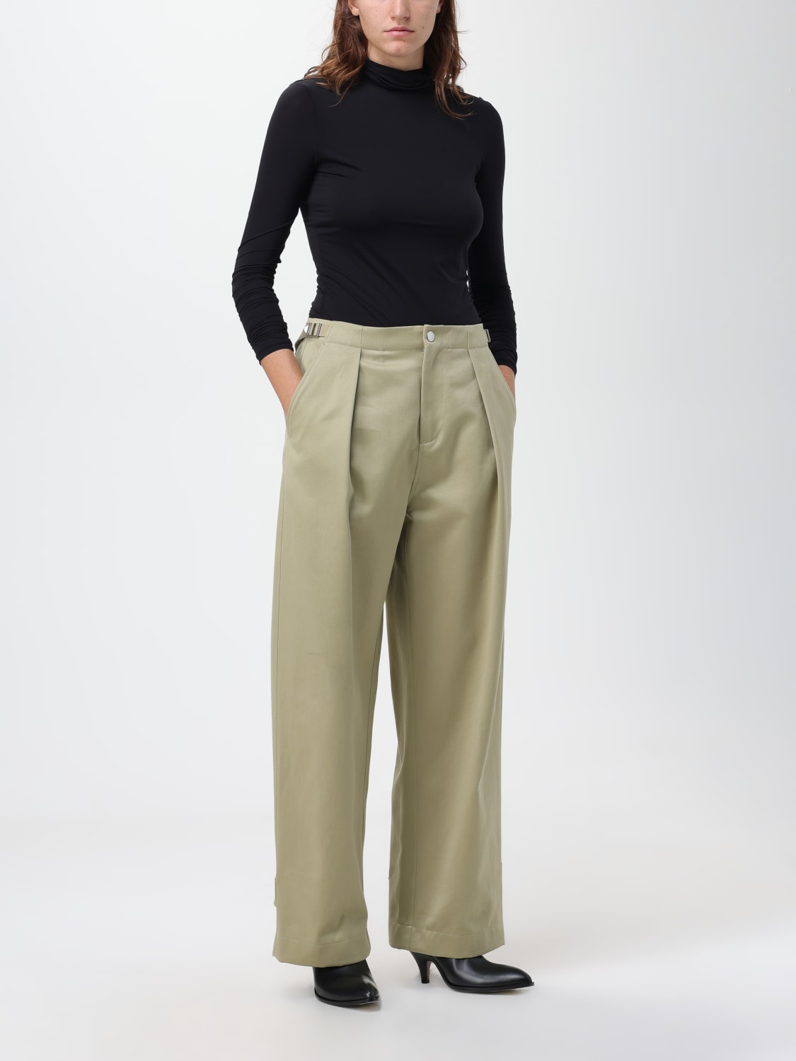 Burberry pants in cotton satin