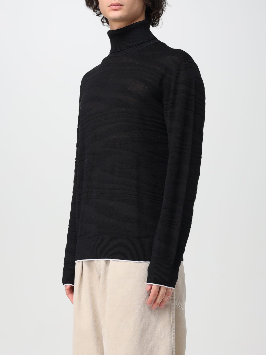 MISSONI SUDADERA: Sudadera hombre Missoni, Negro - Img 3