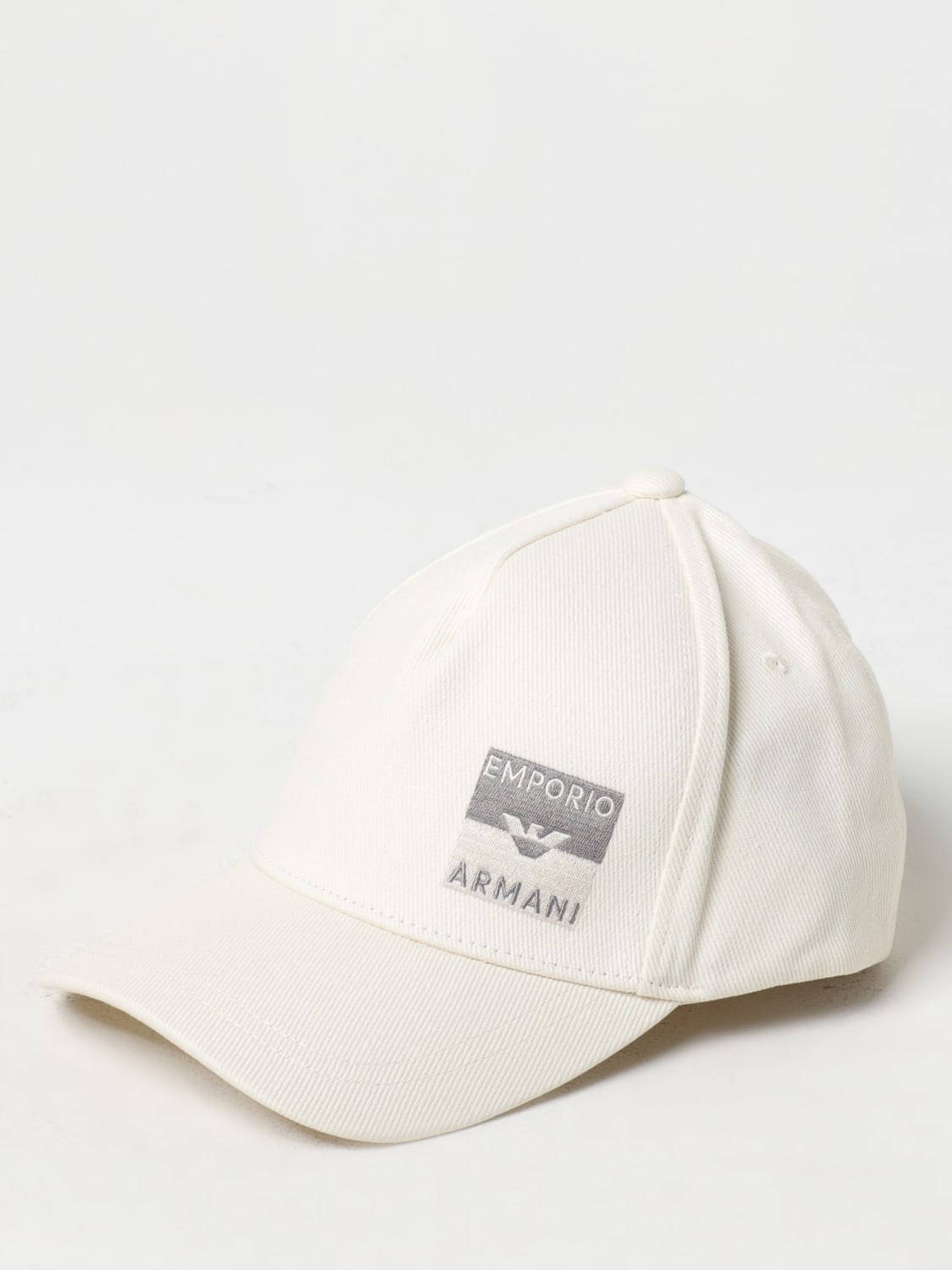 Giglio Cappello Emporio Armani in cotone e viscosa