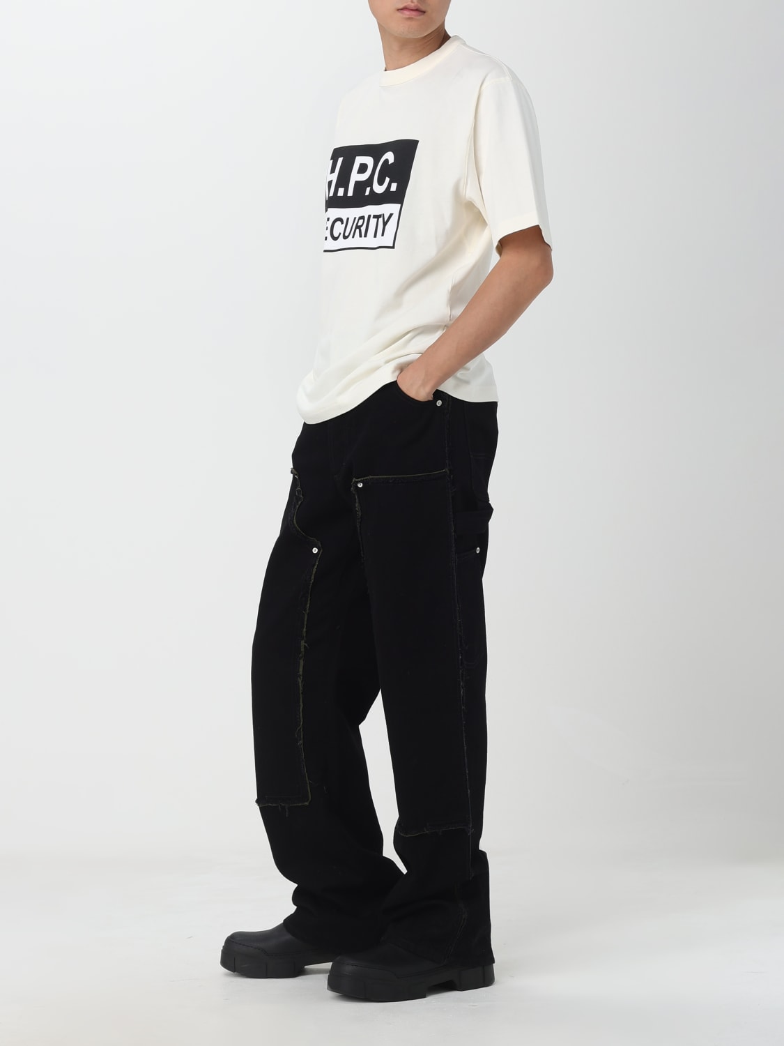 HERON PRESTON T恤: T恤 男士 Heron Preston, 白色 - Img 2