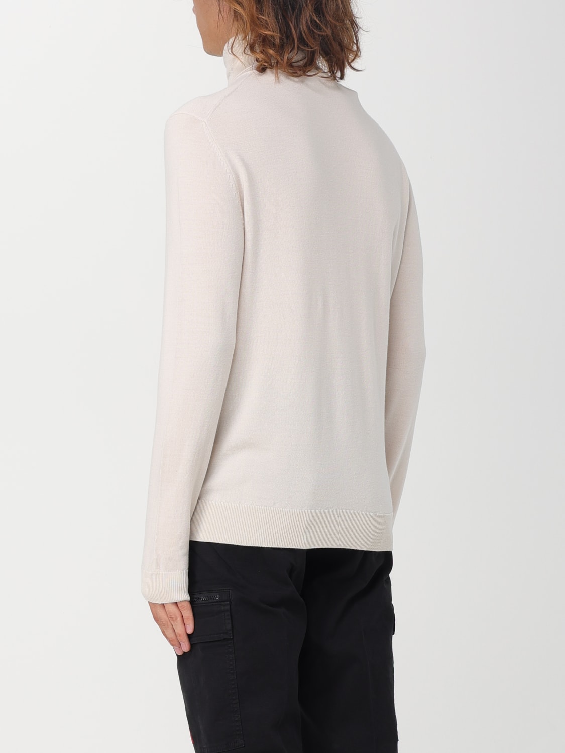 HUGO SWEATER: Sweater men Boss, Beige - Img 2