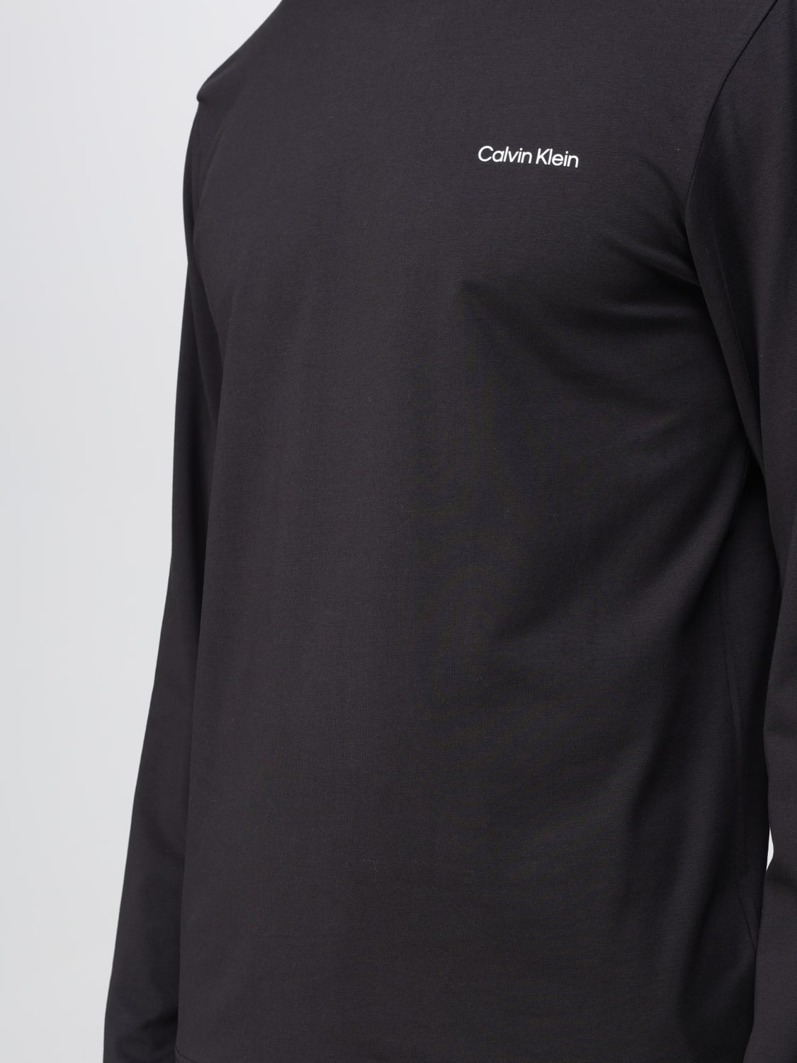 CALVIN KLEIN T-SHIRT: T-shirt men Calvin Klein, Black - Img 3