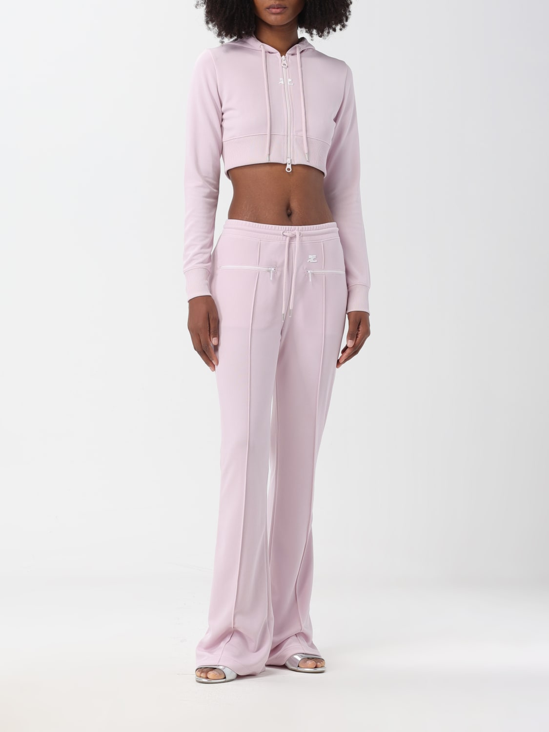 COURRÈGES PANTS: Pants woman CourrÈges, Pink - Img 2