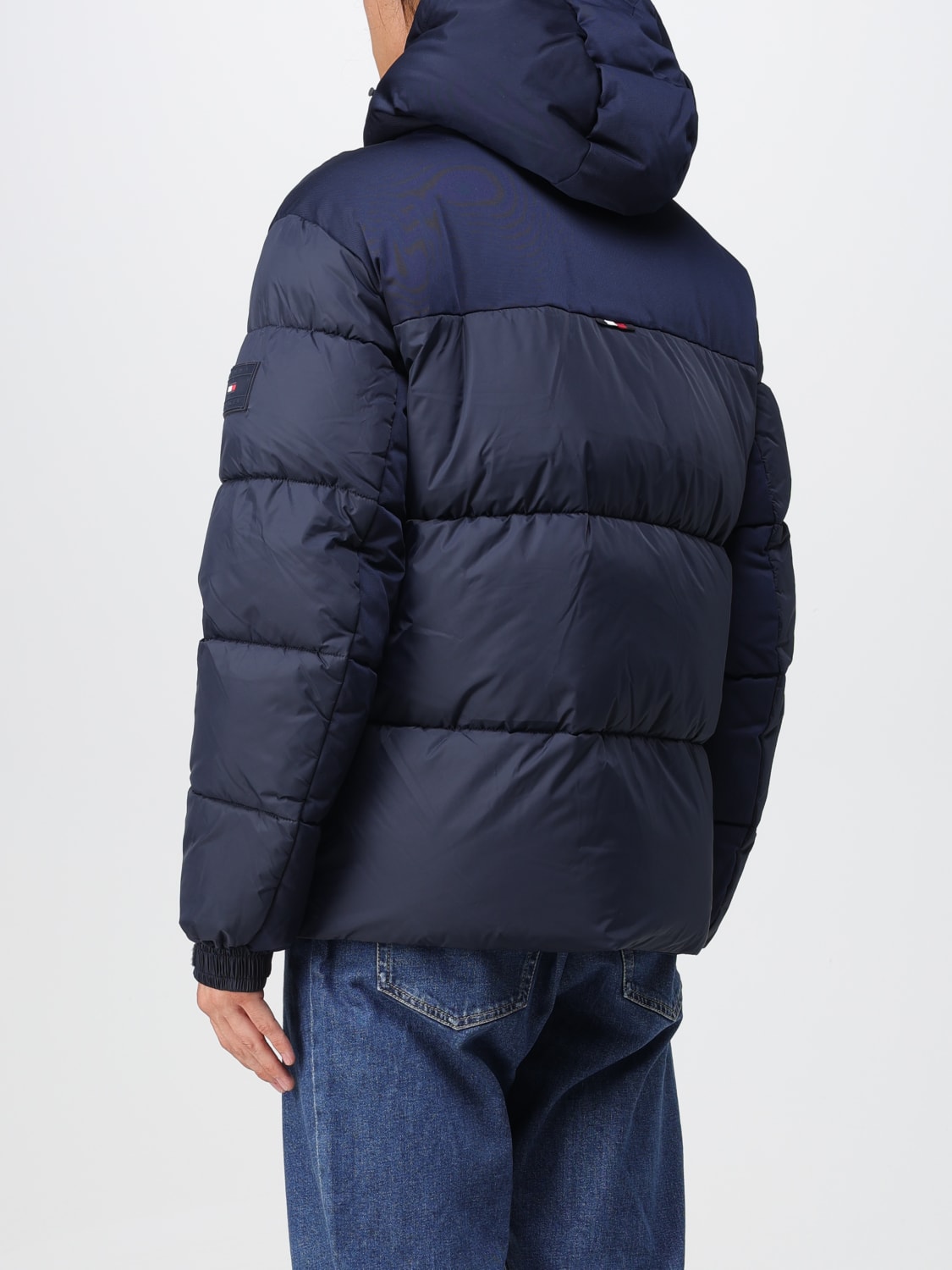 Tommy Hilfiger Winterjacke blau deals Casual-Look