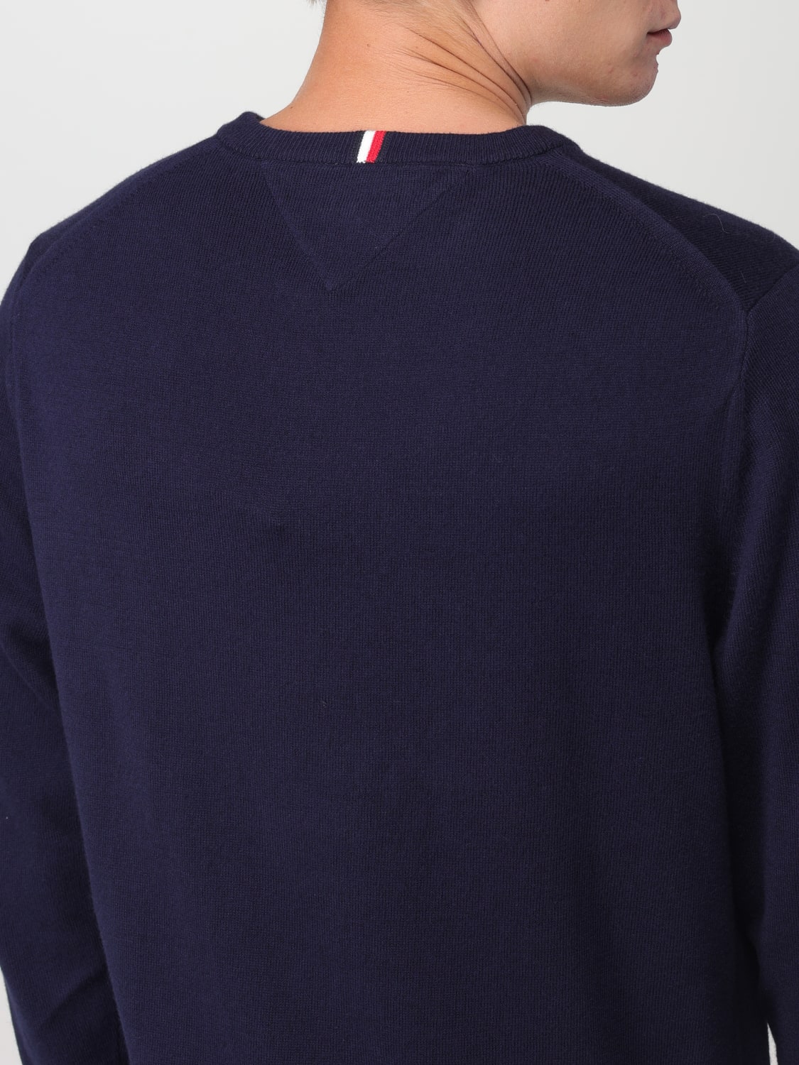 TOMMY HILFIGER SWEATER: Tommy Hilfiger v-neck sweater, Blue - Img 3