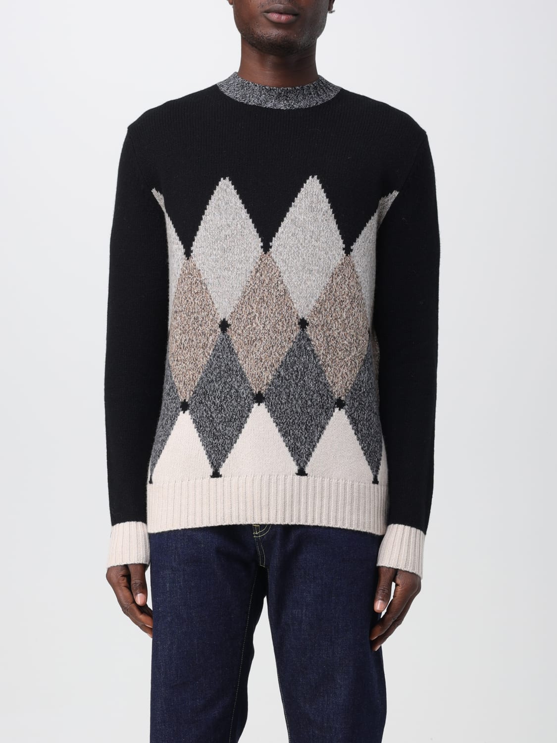 Giglio Pullover Ballantyne in lana jacquard