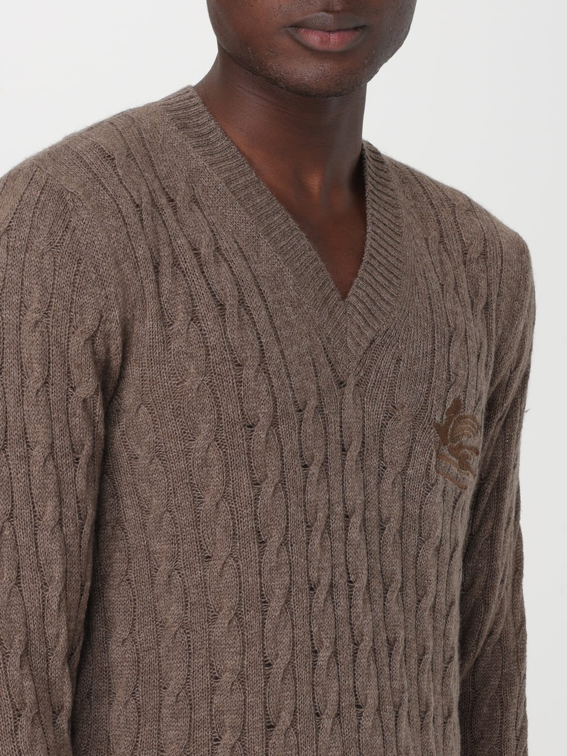 ETRO JERSEY: Jersey hombre Etro, Marrón - Img 5