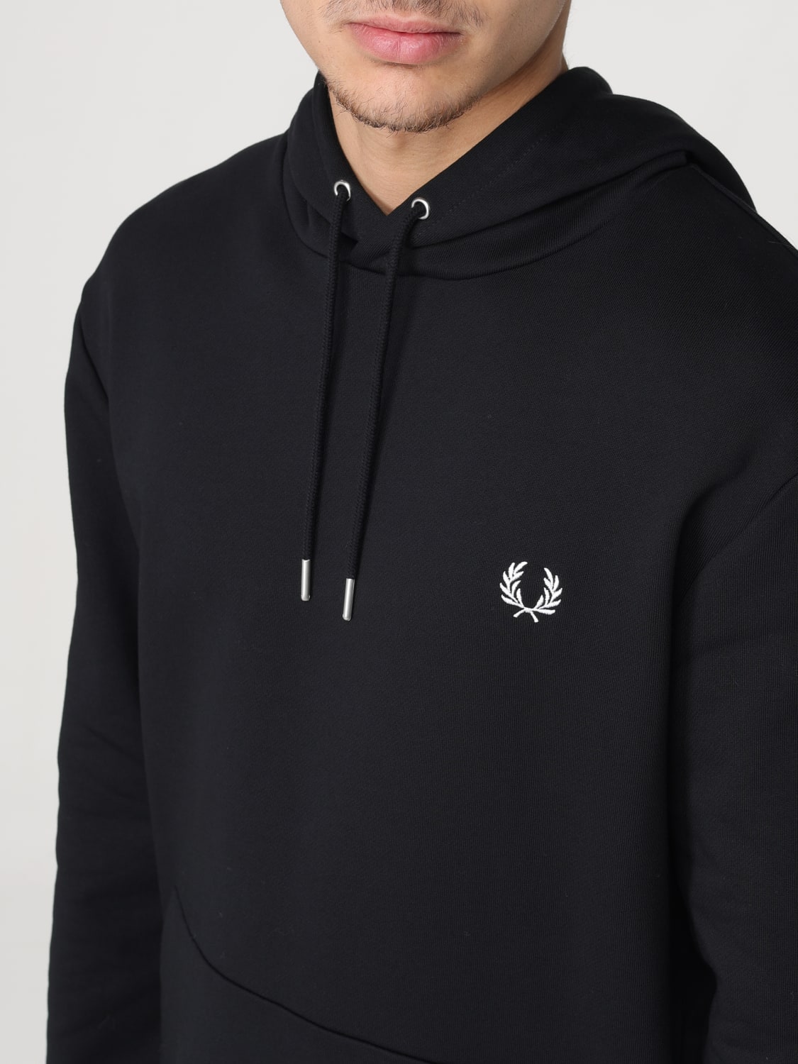 FRED PERRY SWEATSHIRT: Sweater men Fred Perry, Black - Img 3
