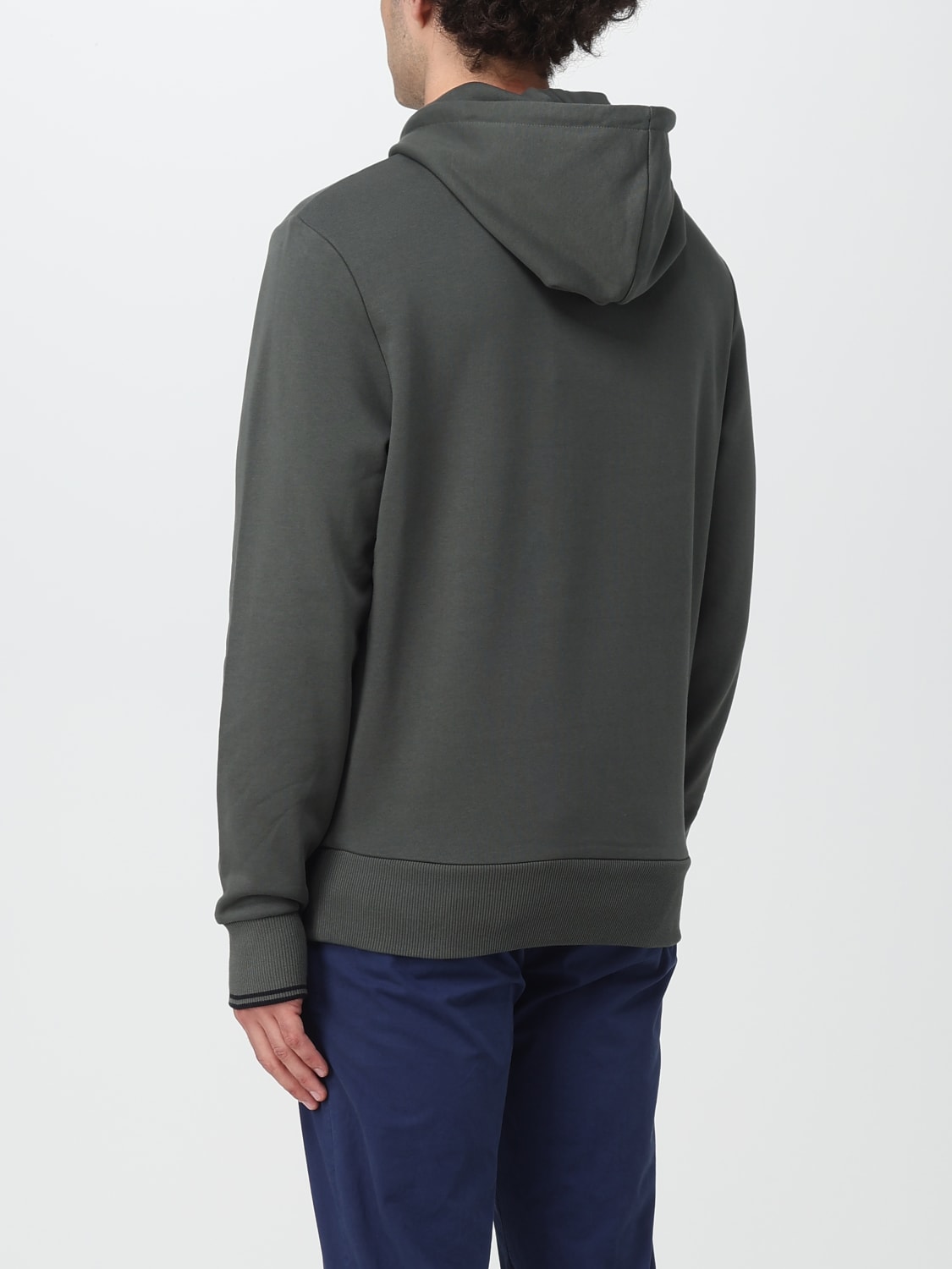 FRED PERRY SWEATSHIRT: Sweater men Fred Perry, Green - Img 2