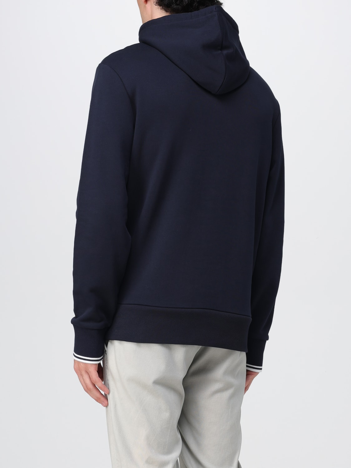 FRED PERRY SWEATSHIRT: Sweater men Fred Perry, Navy - Img 2