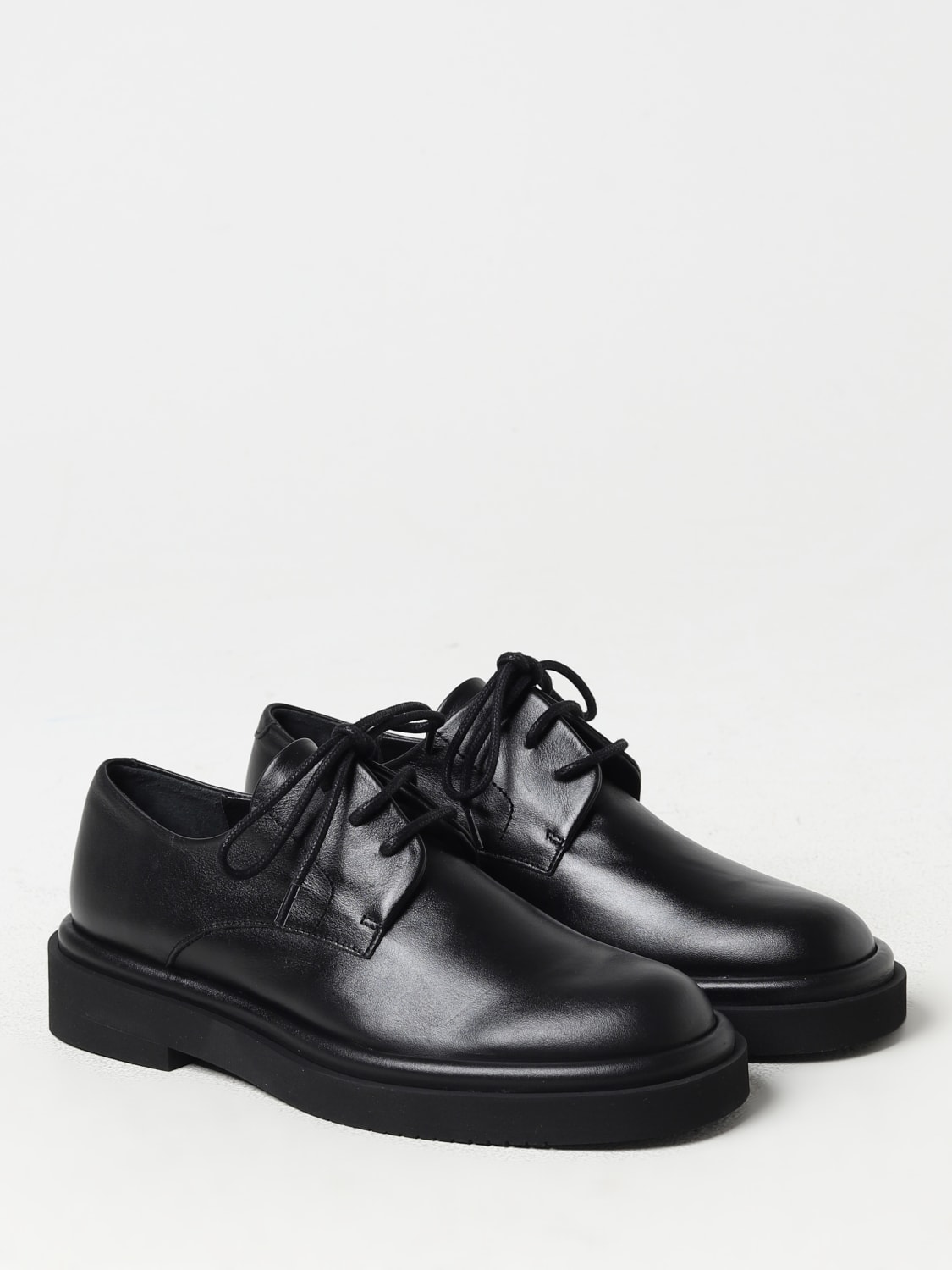 PALOMA BARCELÒ STRINGATE: Derby Izora Paloma Barcelò in pelle, Nero - Img 2