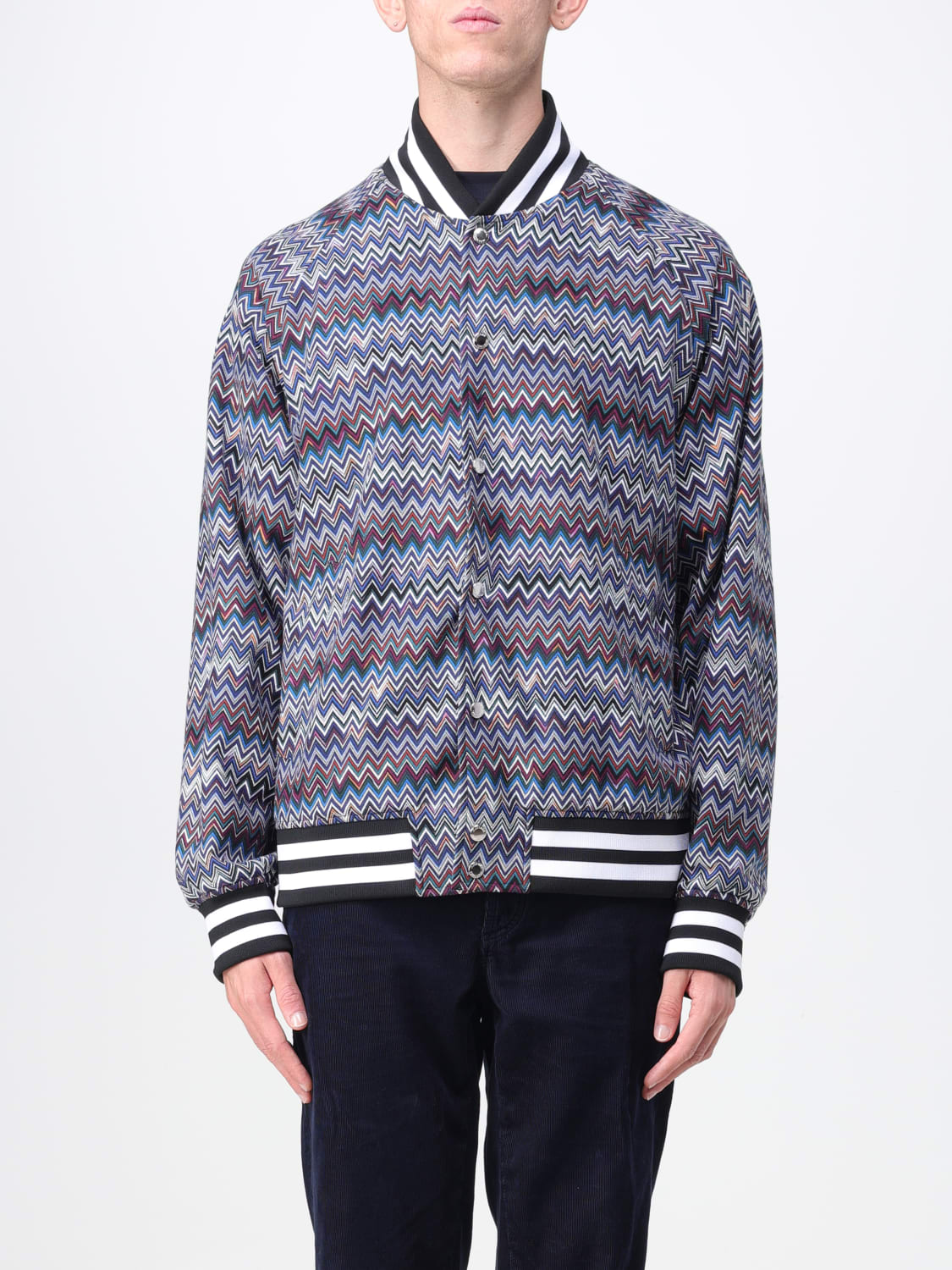 MISSONI JACKET: Jacket men Missoni, Navy - Img 1