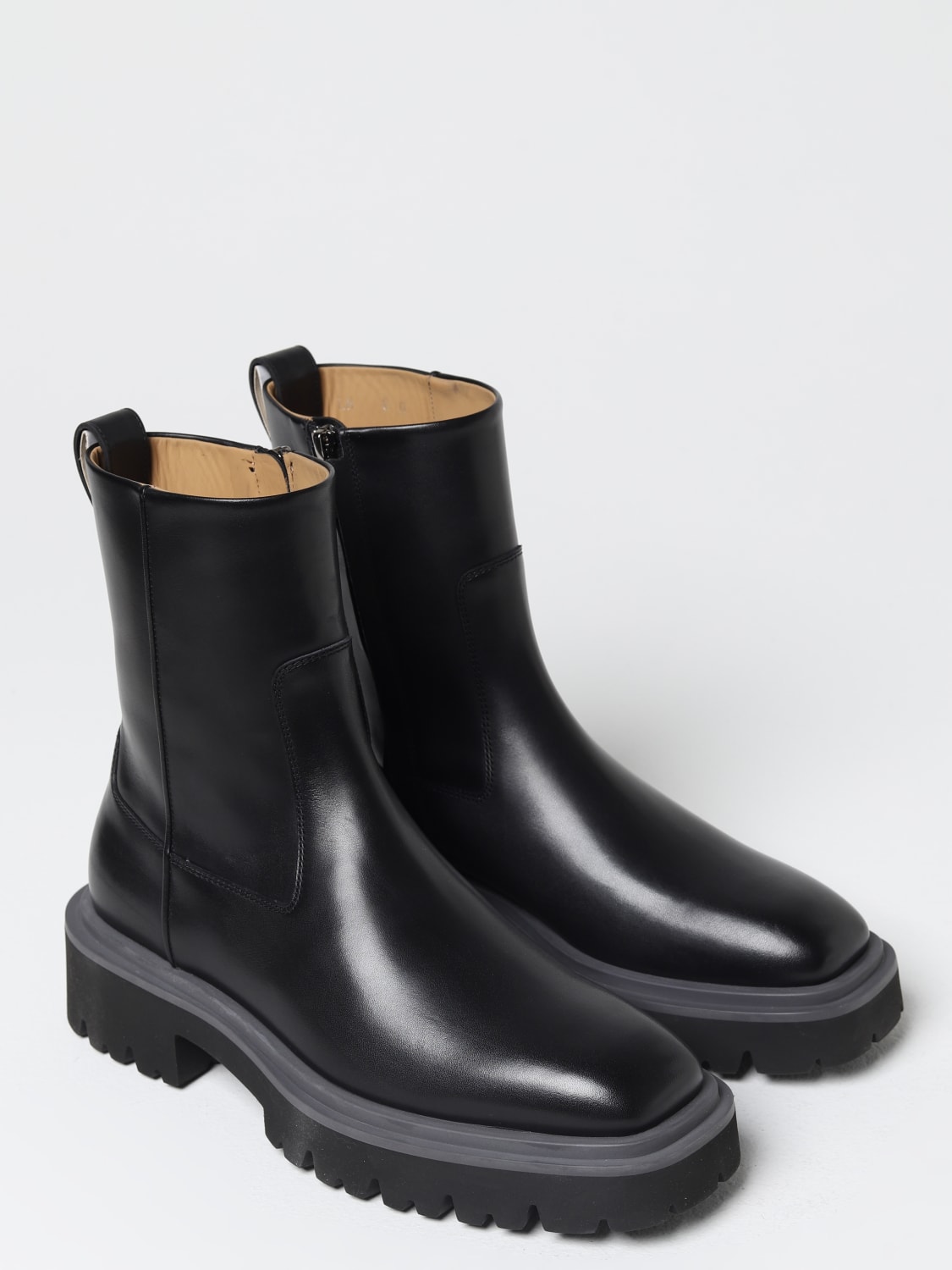 FERRAGAMO STIEFELETTEN: Stiefeletten herren Ferragamo, Schwarz - Img 2