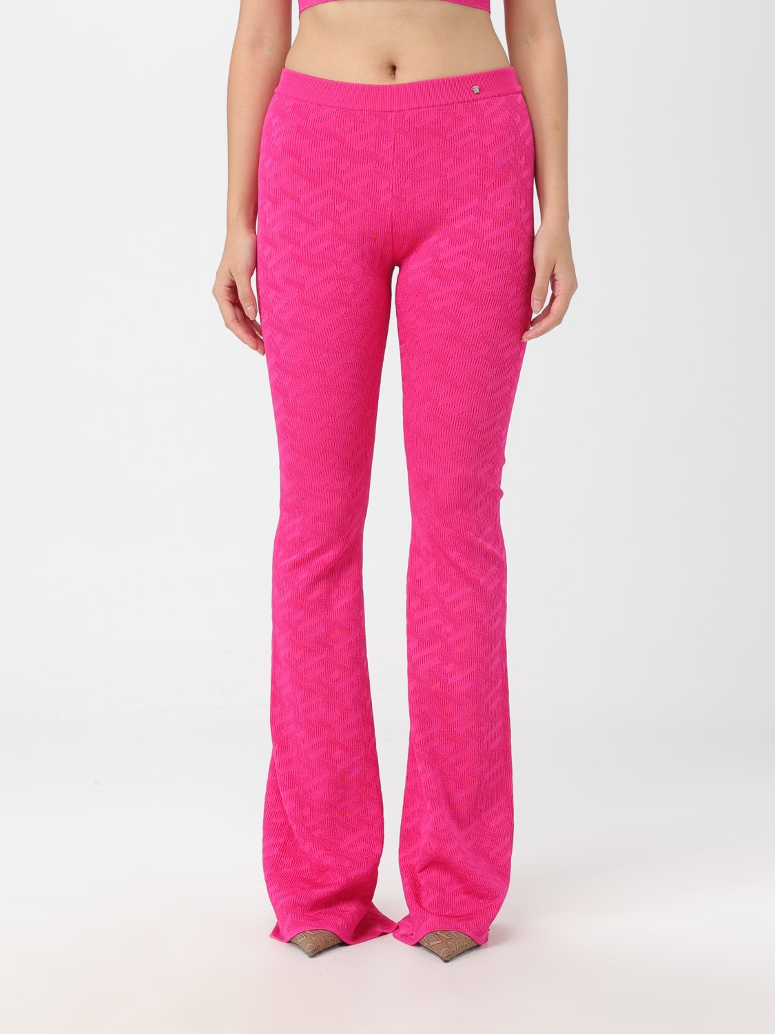 VERSACE PANTALON: Pantalon femme Versace, Rose - Img 1