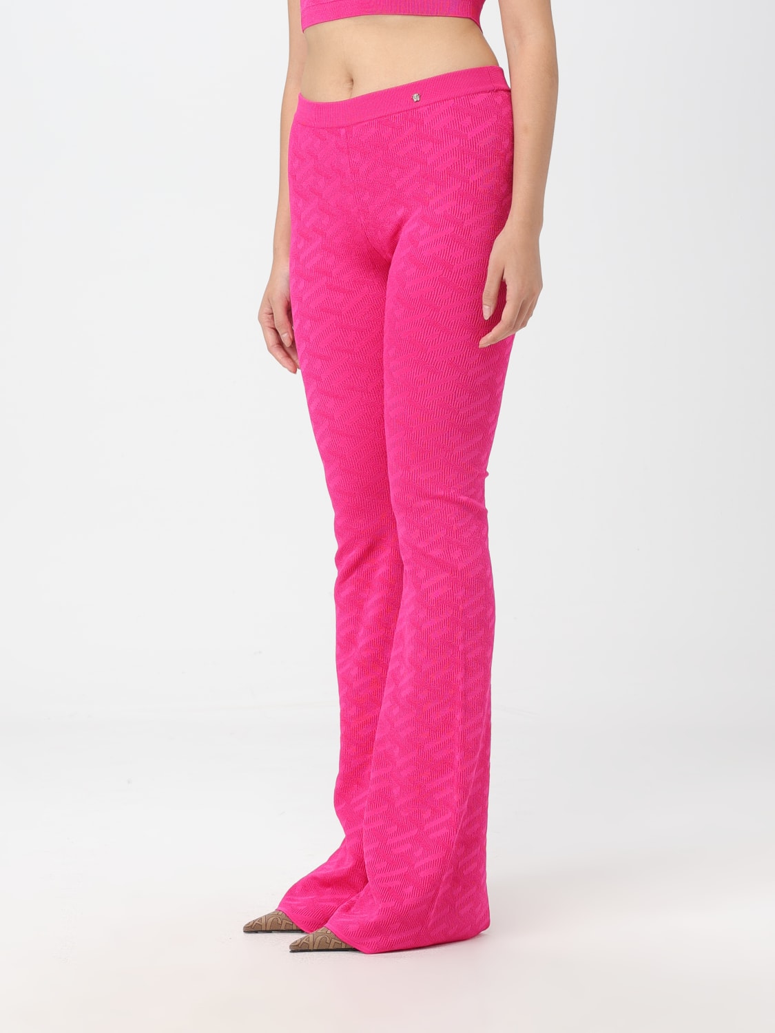 VERSACE PANTALON: Pantalon femme Versace, Rose - Img 4