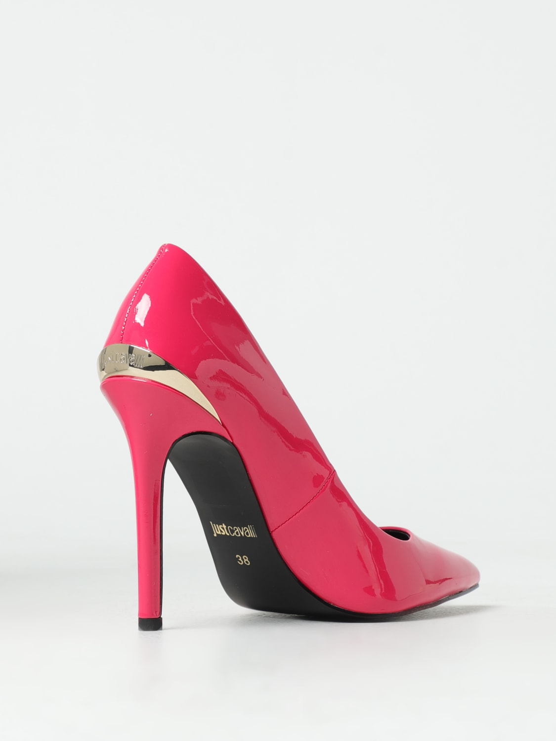 JUST CAVALLI PUMPS: High heel shoes woman Just Cavalli, Fuchsia - Img 3