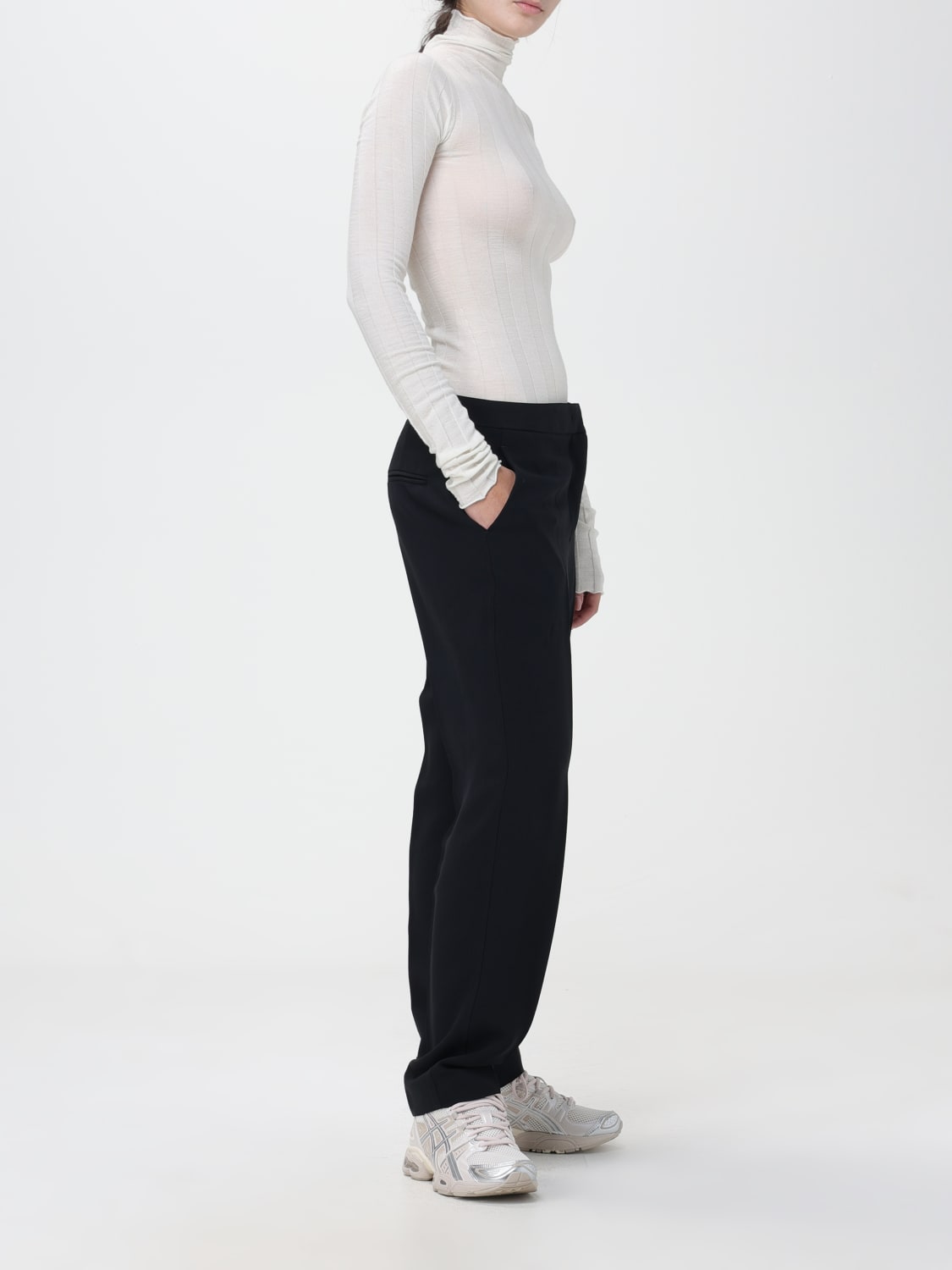 JIL SANDER PANTS: Pants woman Jil Sander, Black - Img 2