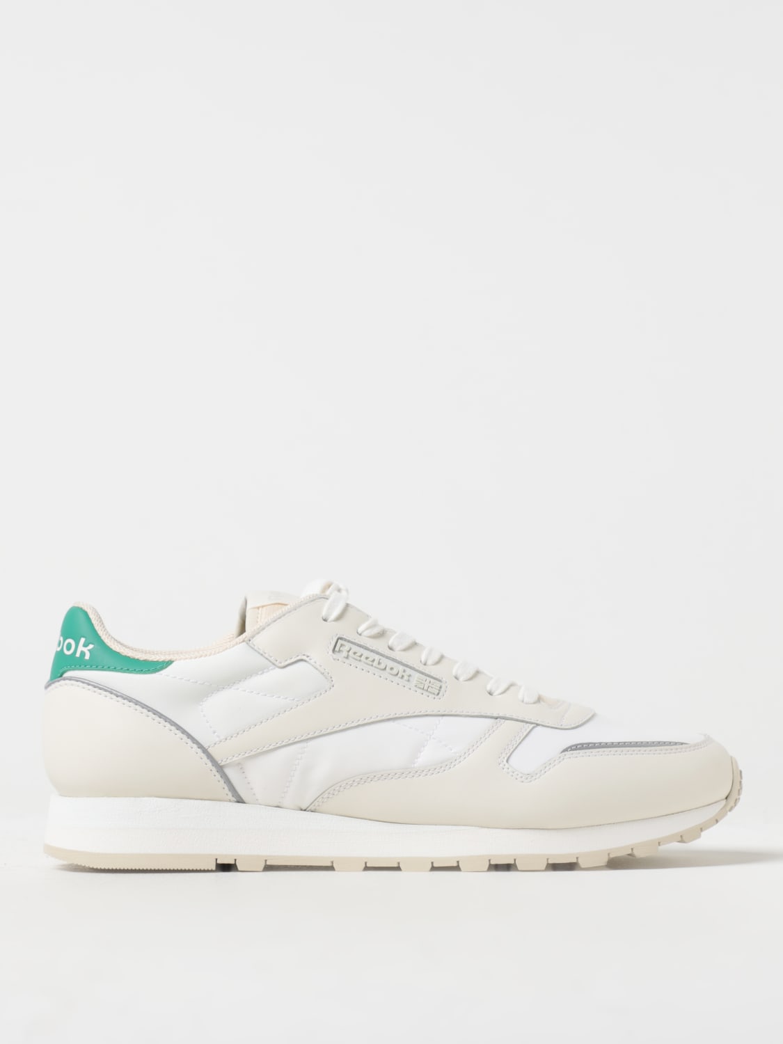 Reebok Outlet sneakers in leather and nylon White Reebok sneakers RMIA012C99FAB001 online at GIGLIO.COM