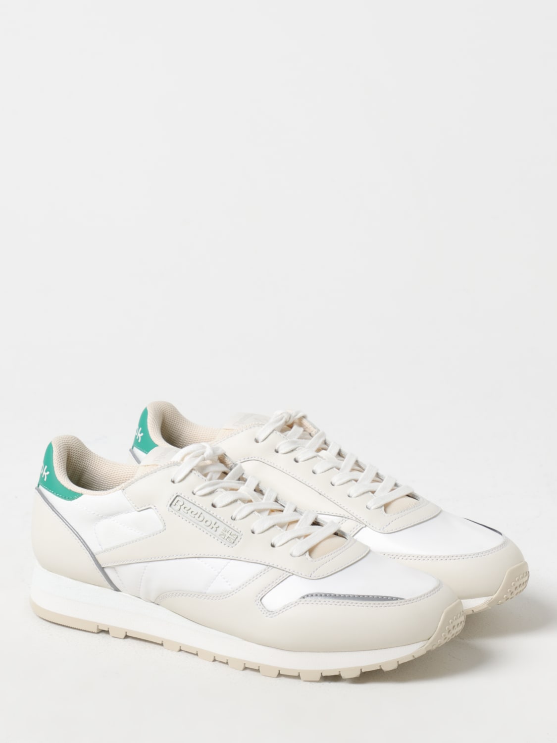 REEBOK SNEAKERS: Reebok sneakers in leather and nylon, White - Img 2