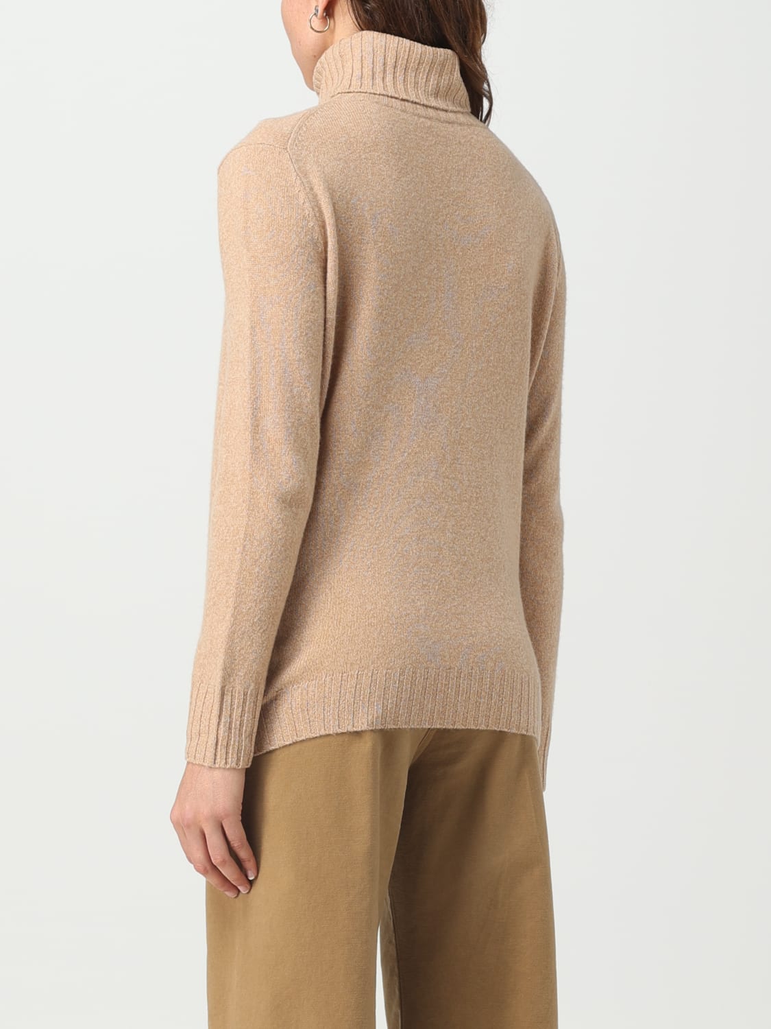 ASPESI SWEATER: Sweater woman Aspesi, Camel - Img 2