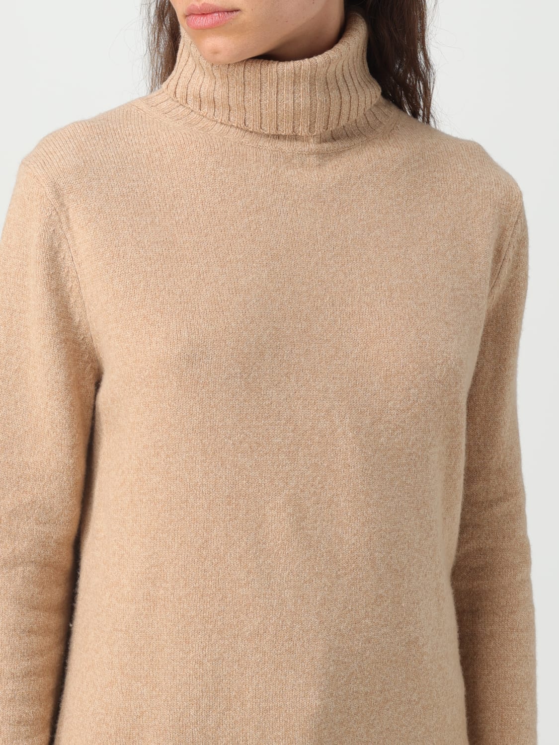 ASPESI SWEATER: Sweater woman Aspesi, Camel - Img 3