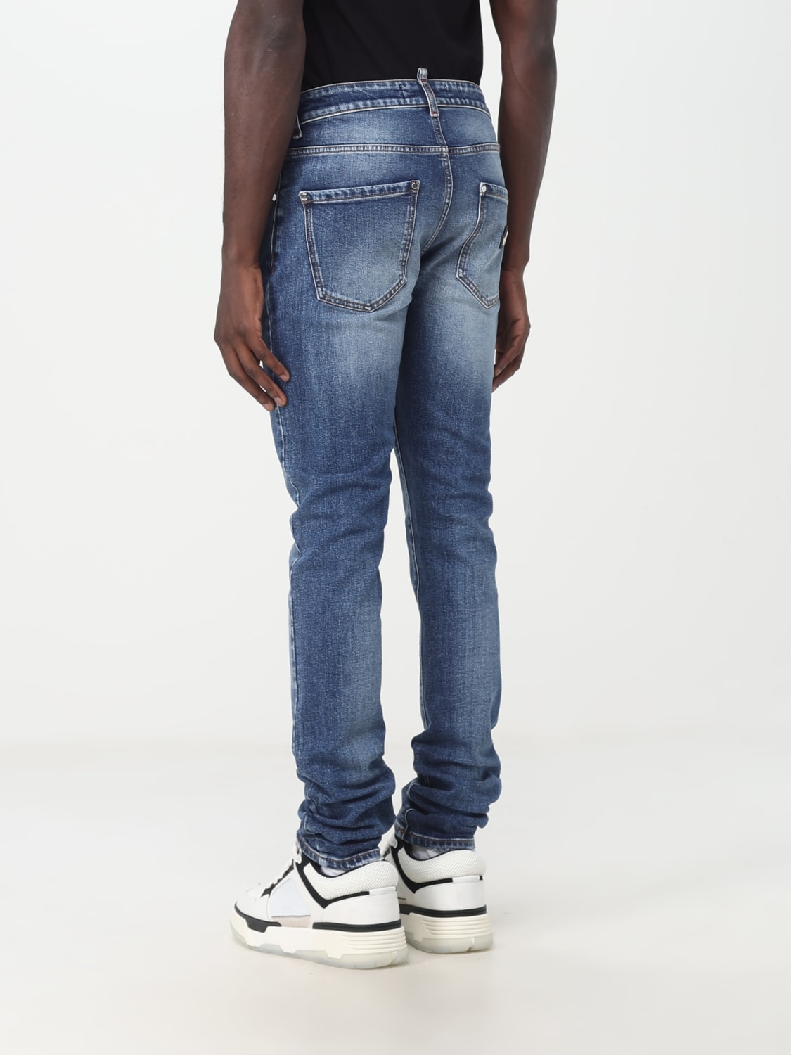 PHILIPP PLEIN JEANS: Jeans men Philipp Plein, Blue - Img 3