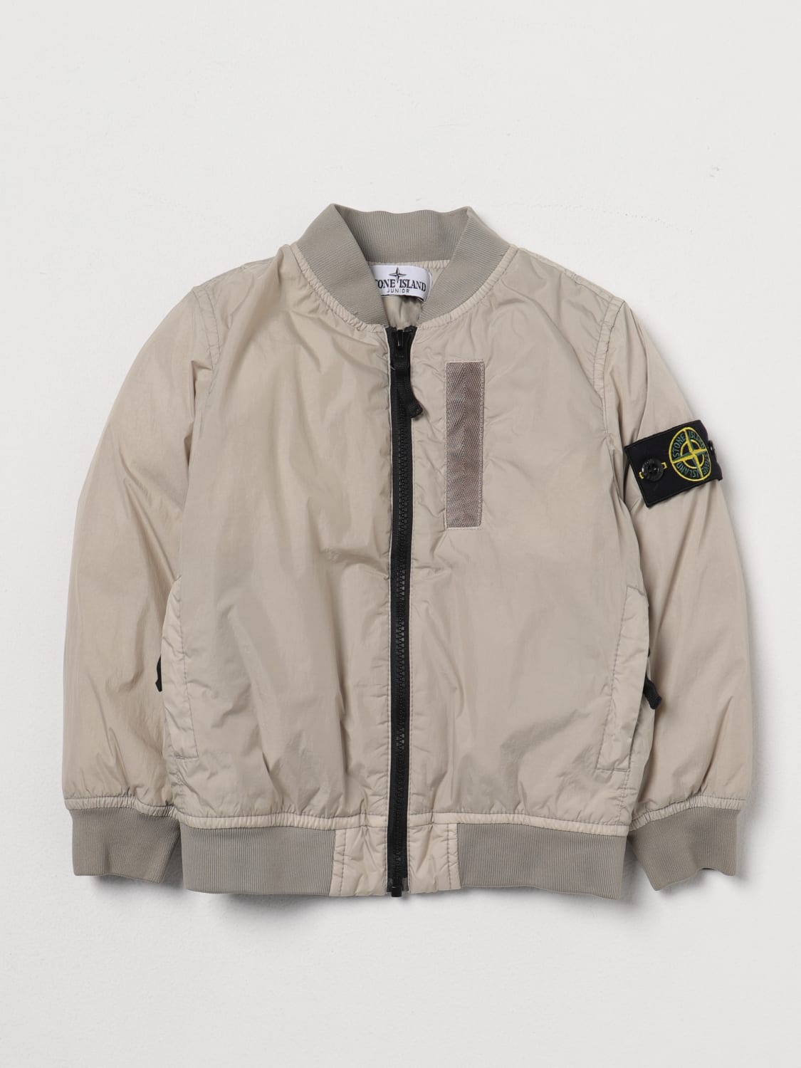 STONE ISLAND JUNIOR JACKET: Jacket kids Stone Island Junior, Grey - Img 1