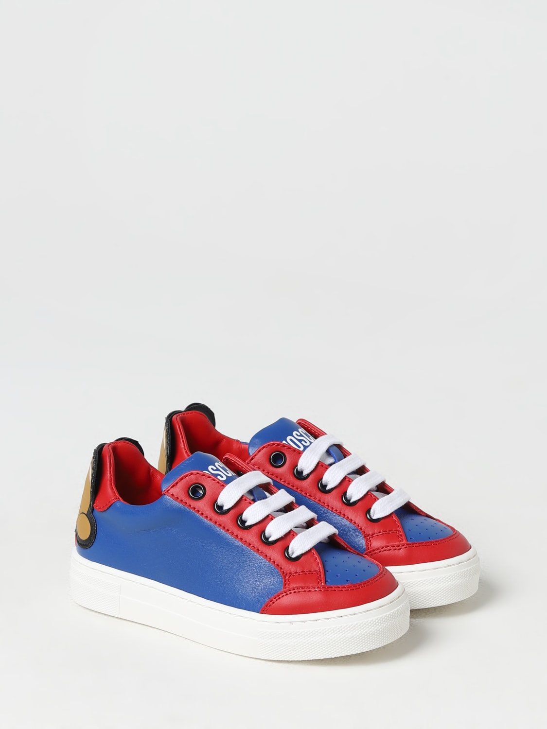 MOSCHINO SNEAKERS: Sneakers kinder Moschino Kid, Blau - Img 2