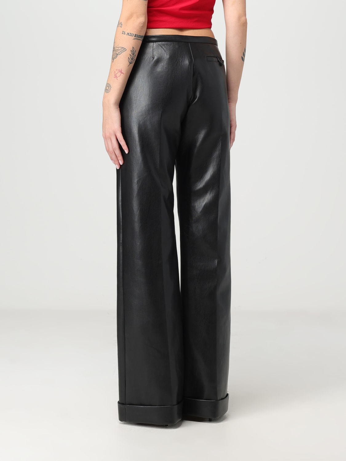 PHILOSOPHY DI LORENZO SERAFINI PANTALON: Pantalon femme Philosophy Di Lorenzo Serafini, Noir - Img 3