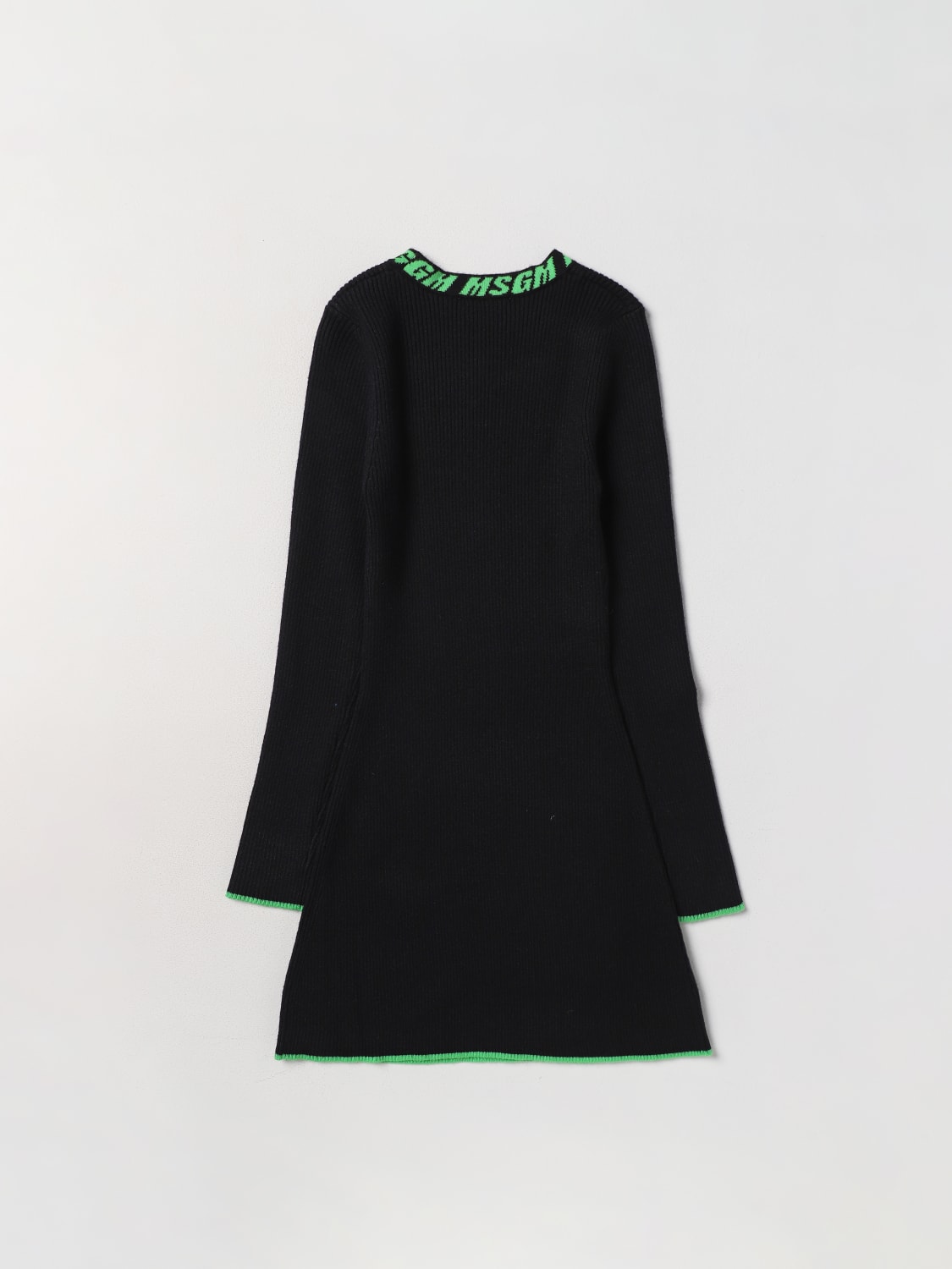 MSGM KIDS VESTIDO: Vestido niños MSGM Kids, Negro - Img 2