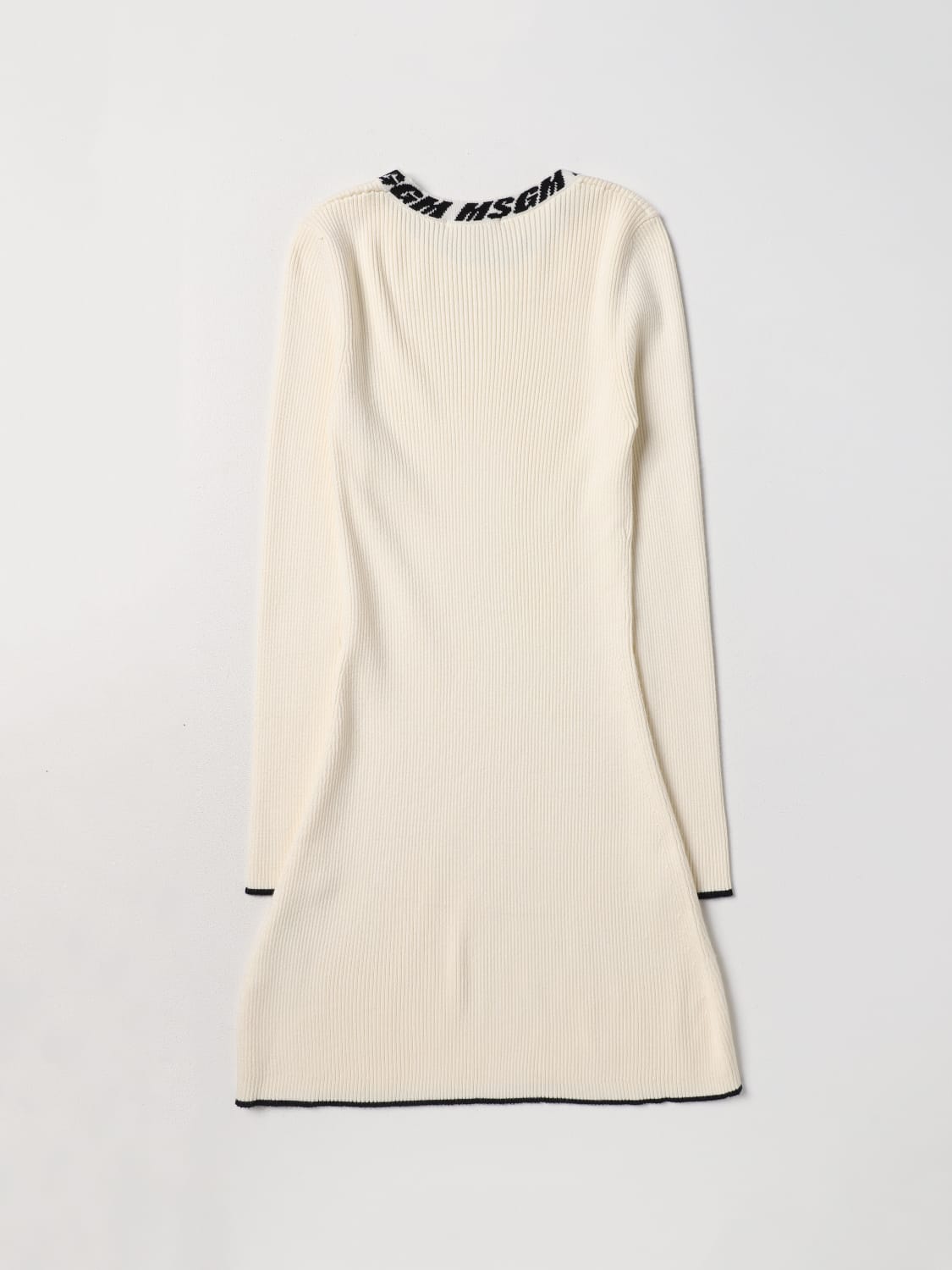 MSGM KIDS VESTIDO: Vestido niños MSGM Kids, Nata - Img 2