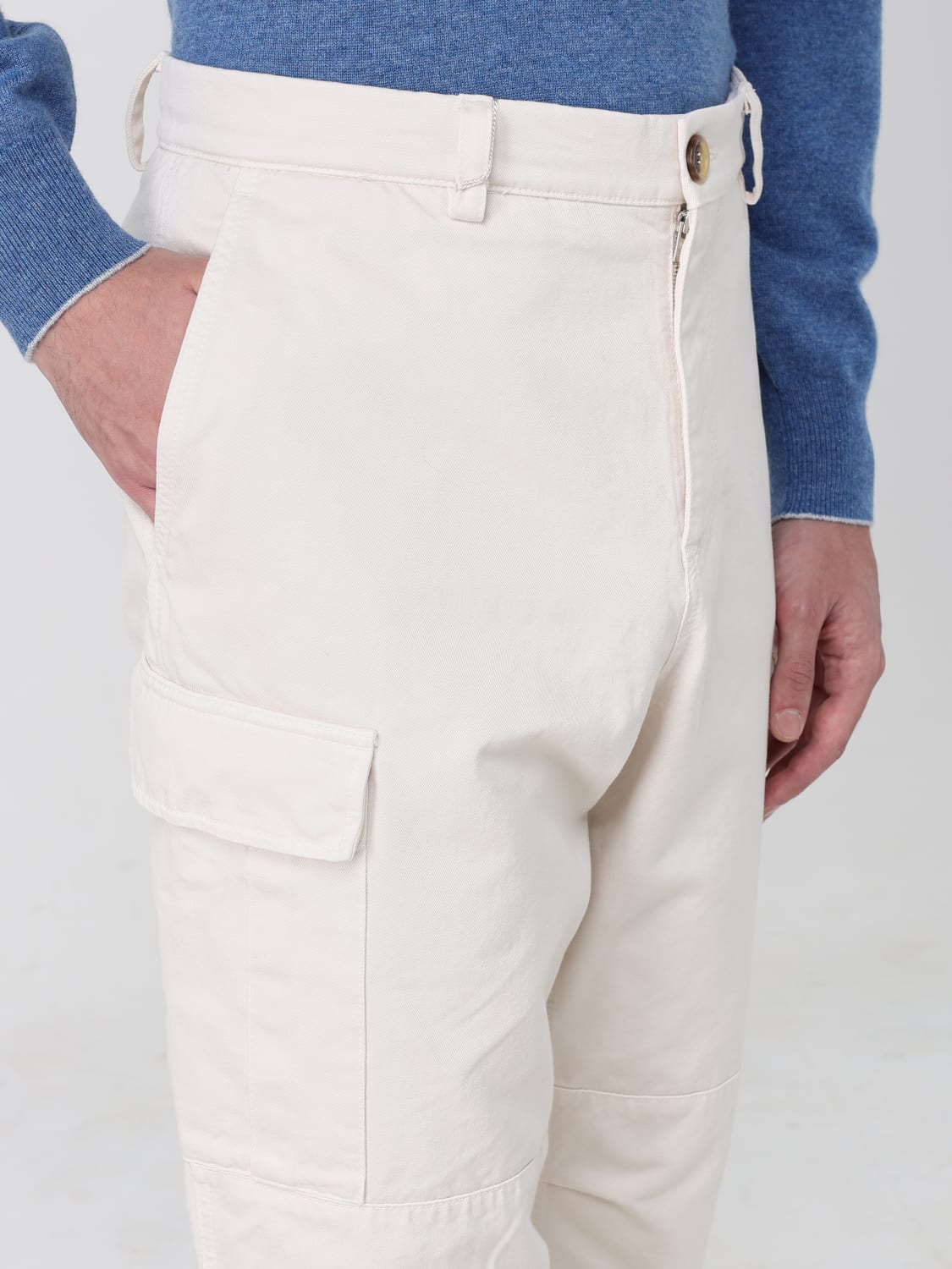 BRUNELLO CUCINELLI PANTS: Pants men Brunello Cucinelli, White - Img 5