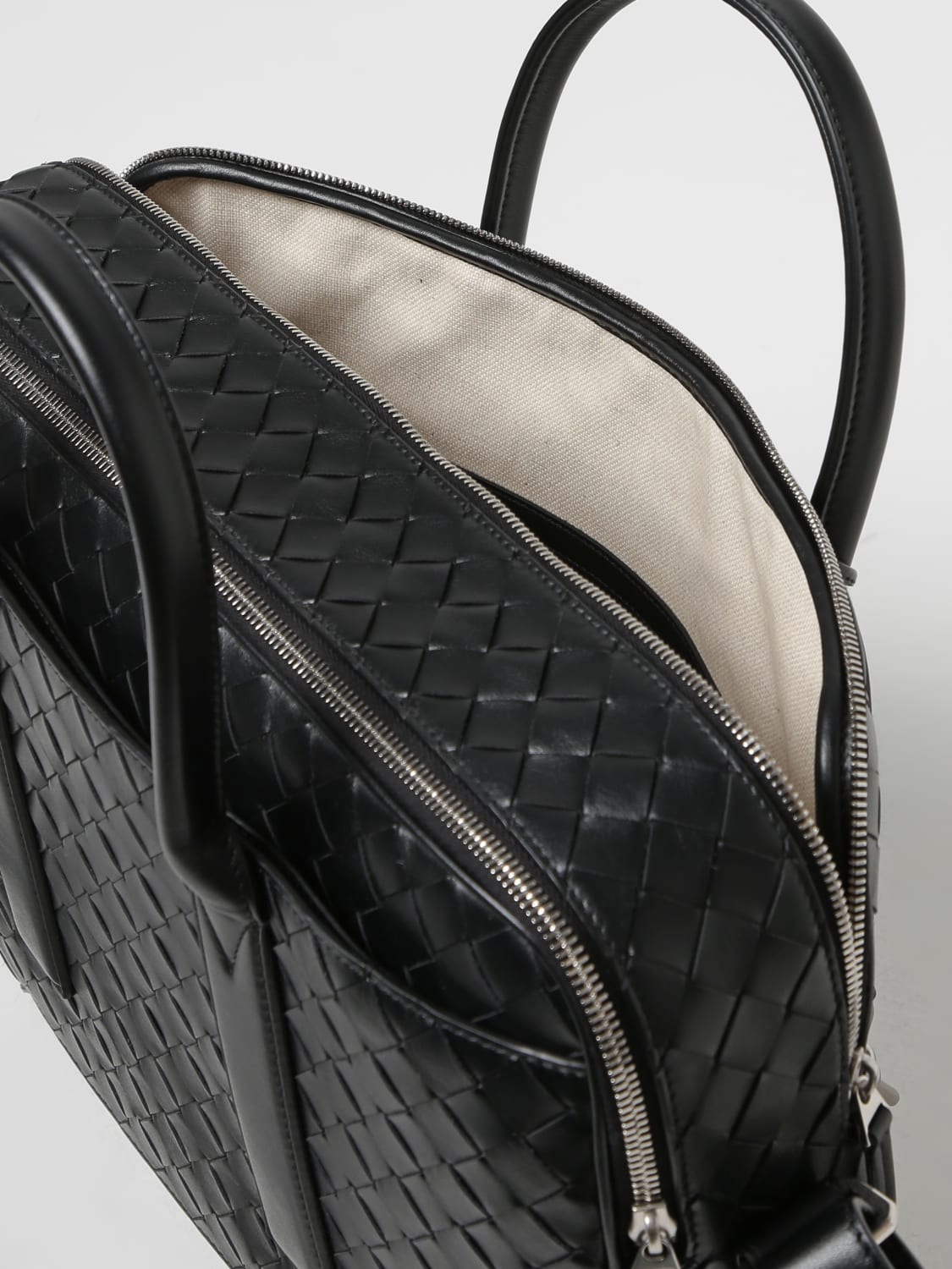 BOTTEGA VENETA BAG: Bottega Veneta Gateway bag in woven leather with charm, Black - Img 5