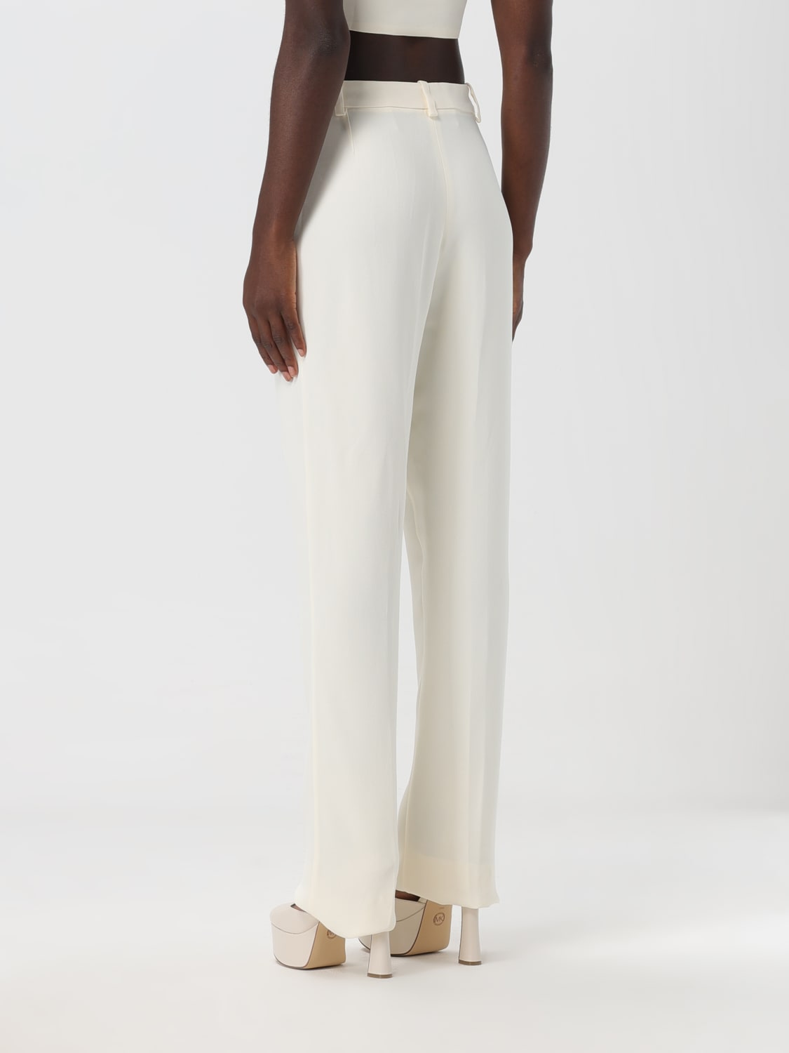 FEDERICA TOSI HOSE: Hose damen Federica Tosi, Weiß - Img 3