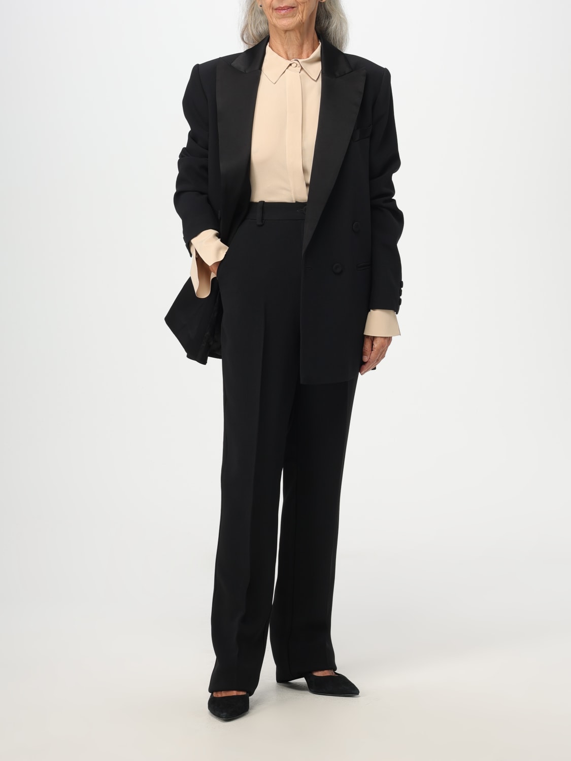 FEDERICA TOSI PANTS: Pants woman Federica Tosi, Black - Img 2