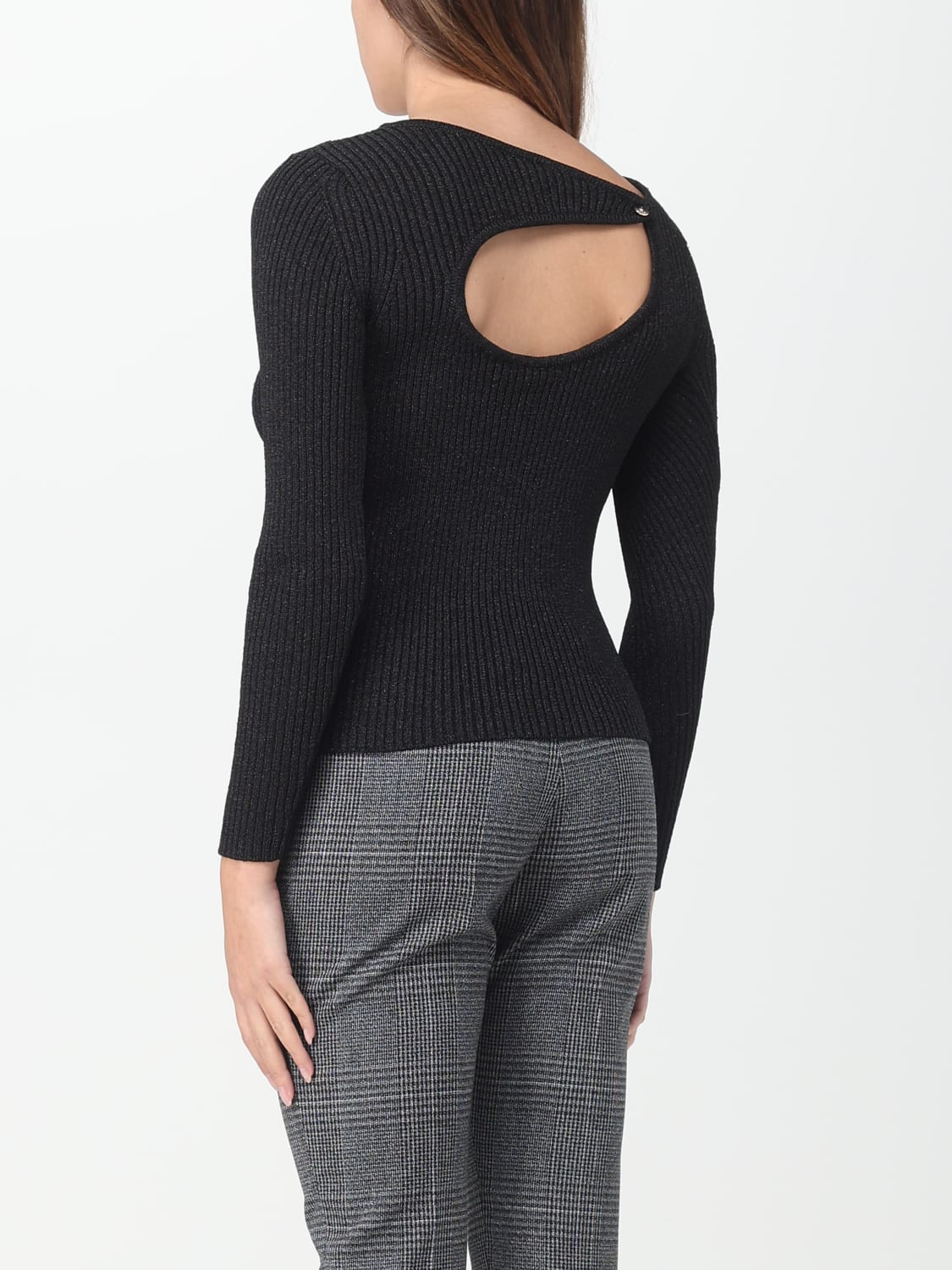 LIU JO SWEATER: Sweater woman Liu Jo, Black - Img 2