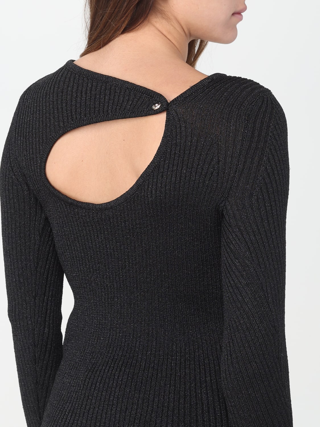 LIU JO SWEATER: Sweater woman Liu Jo, Black - Img 3