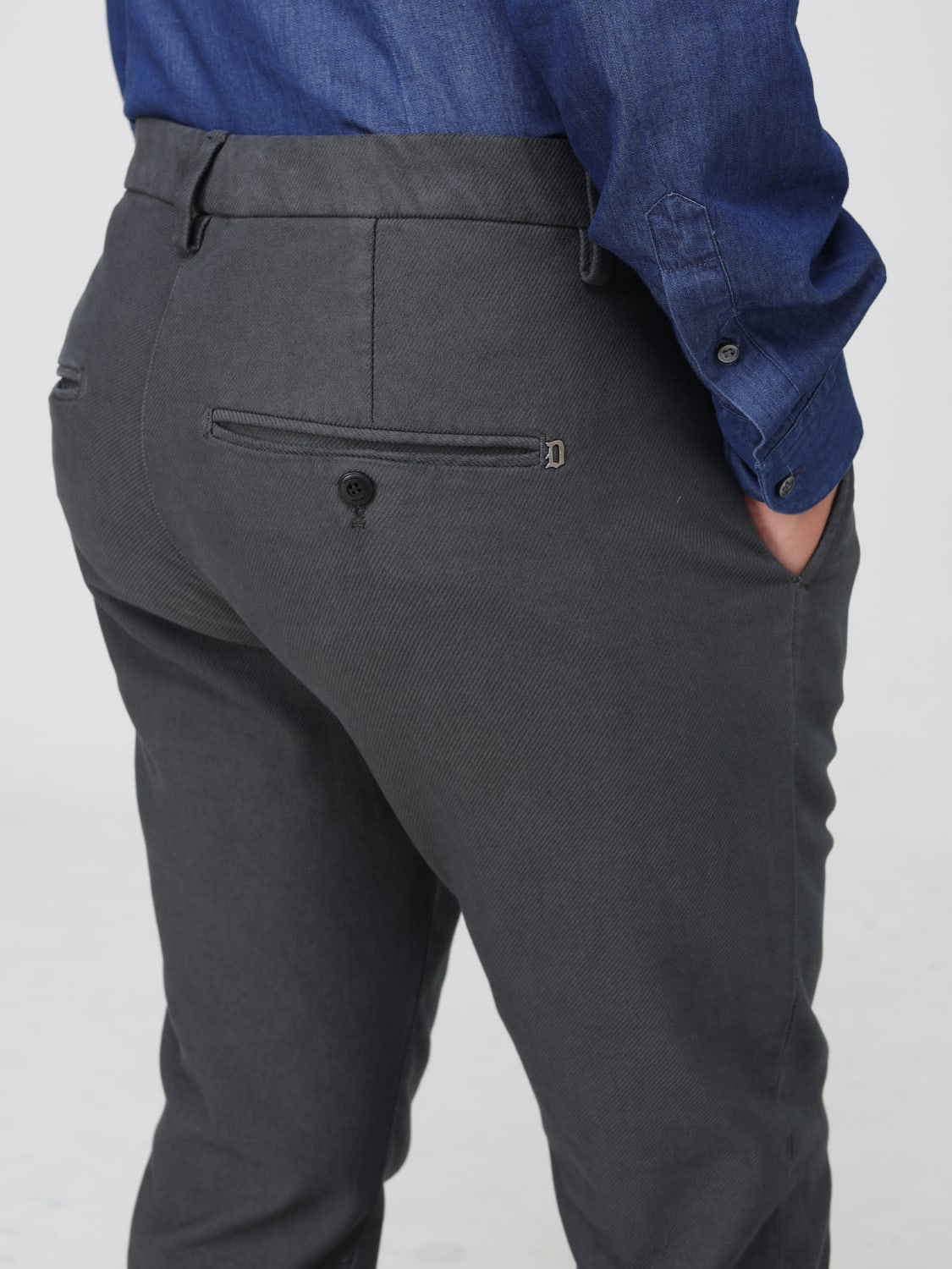 DONDUP HOSE: Hose herren Dondup, Charcoal - Img 3