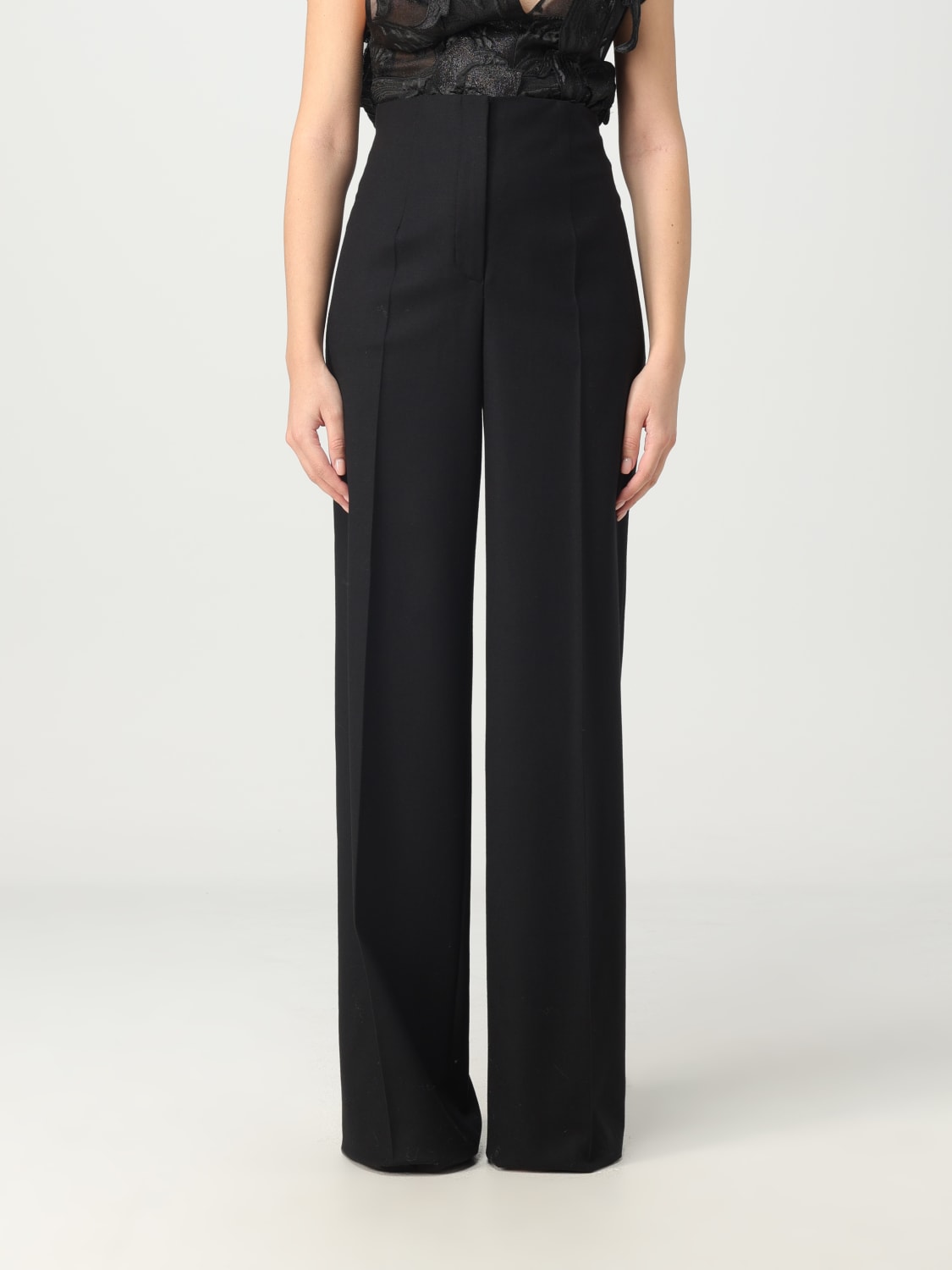 パンツ A FERRETTI Woman Pants Black 03111618 0555 Alberta Ferretti Outlet: Pants woman - Black | Alberta