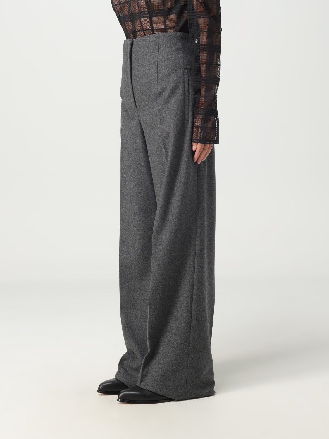 ALBERTA FERRETTI PANTS: Pants woman Alberta Ferretti, Grey - Img 3