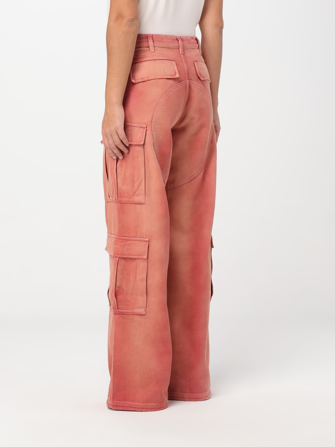 HERON PRESTON PANTS: Pants woman Heron Preston, Orange - Img 3