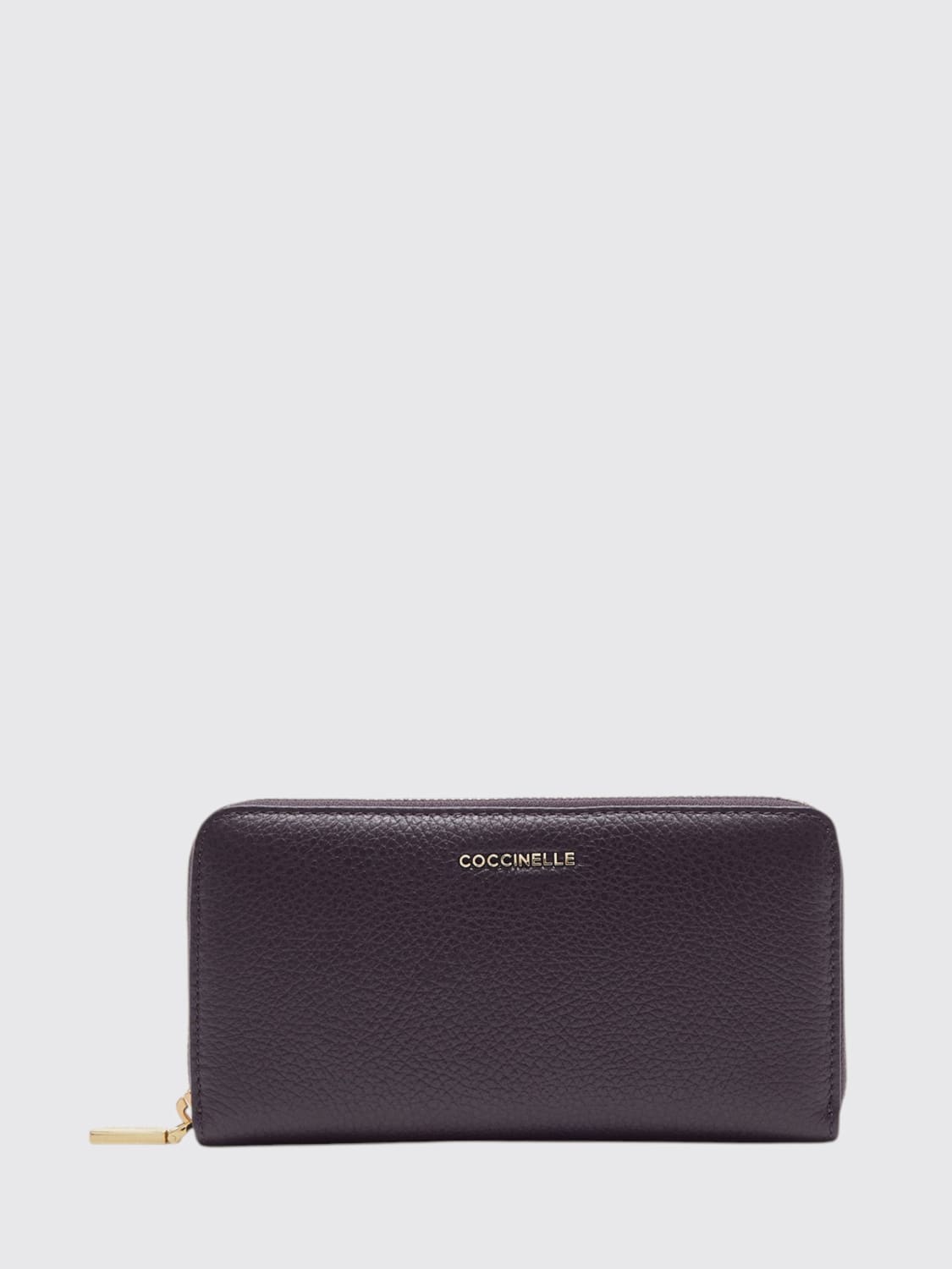COCCINELLE WALLET: Wallet woman Coccinelle, Plum - Img 1